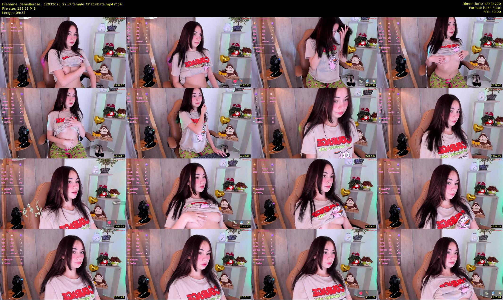 daniellerose_ — 10 minute Chaturbate female cam show recording, 720p, Mar 12, 2025