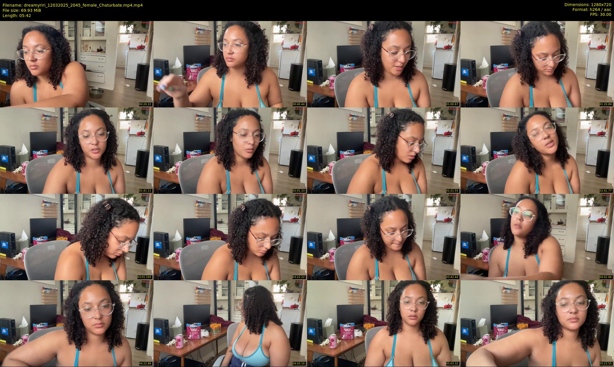 dreamyriri — 6 minute Chaturbate female cam show recording, 720p, Mar 12, 2025