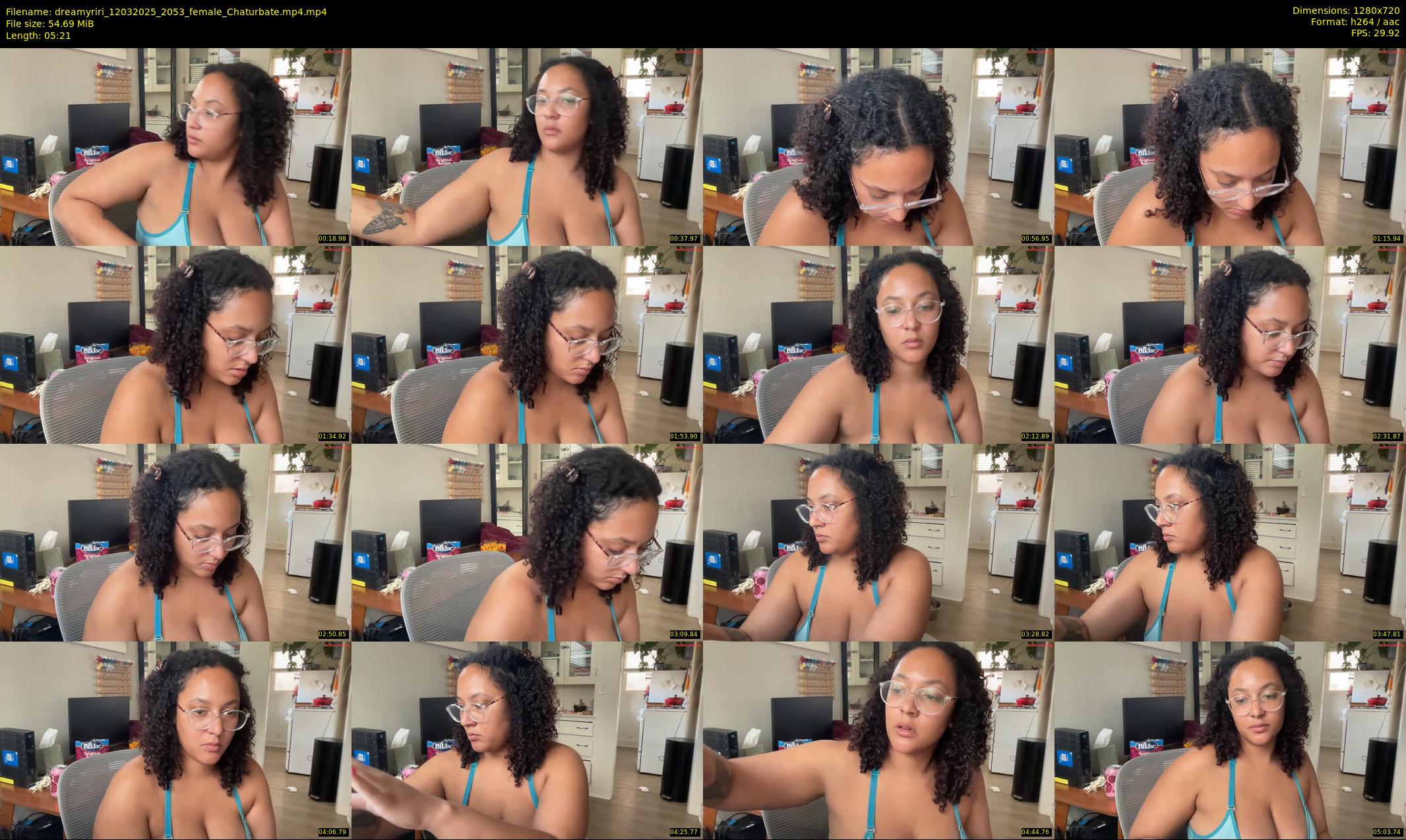 dreamyriri — 6 minute Chaturbate female cam show recording, 720p, Mar 12, 2025