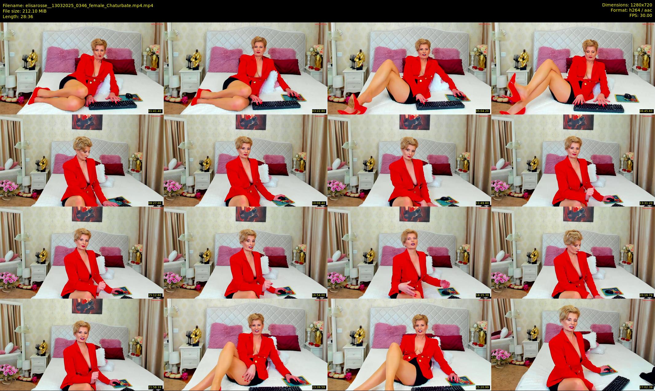 elisarosse_ — 29 minute Chaturbate female cam show recording, 720p, Mar 13, 2025
