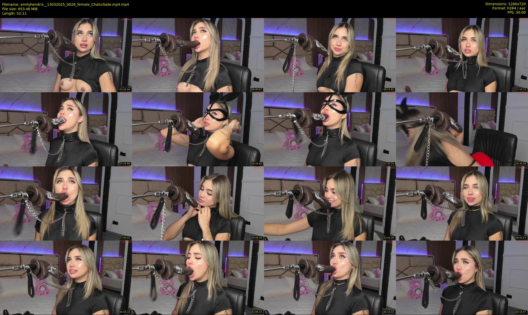 emilyhendrix_ — 53 minute Chaturbate couple cam show recording, 720p, Mar 13, 2025