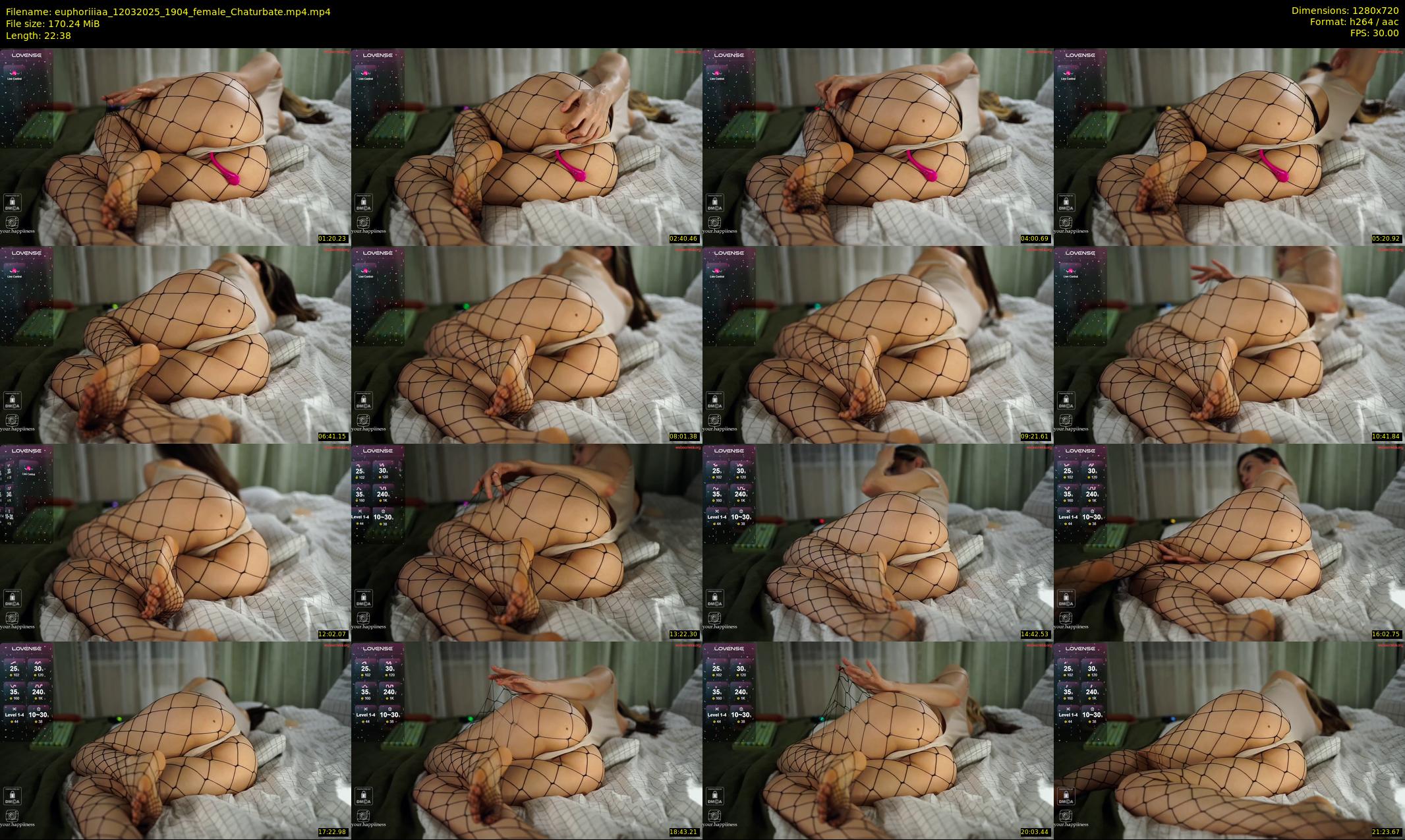 euphoriiiaa — 23 minute Chaturbate female cam show recording, 720p, Mar 12, 2025