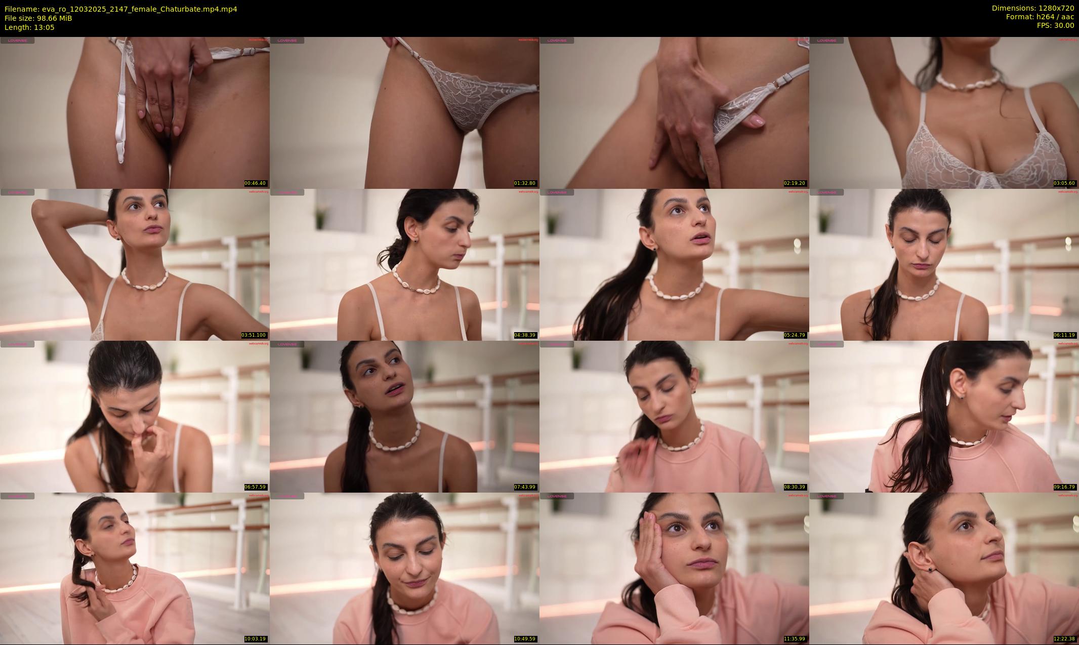 eva_ro — 14 minute Chaturbate female cam show recording, 720p, Mar 12, 2025