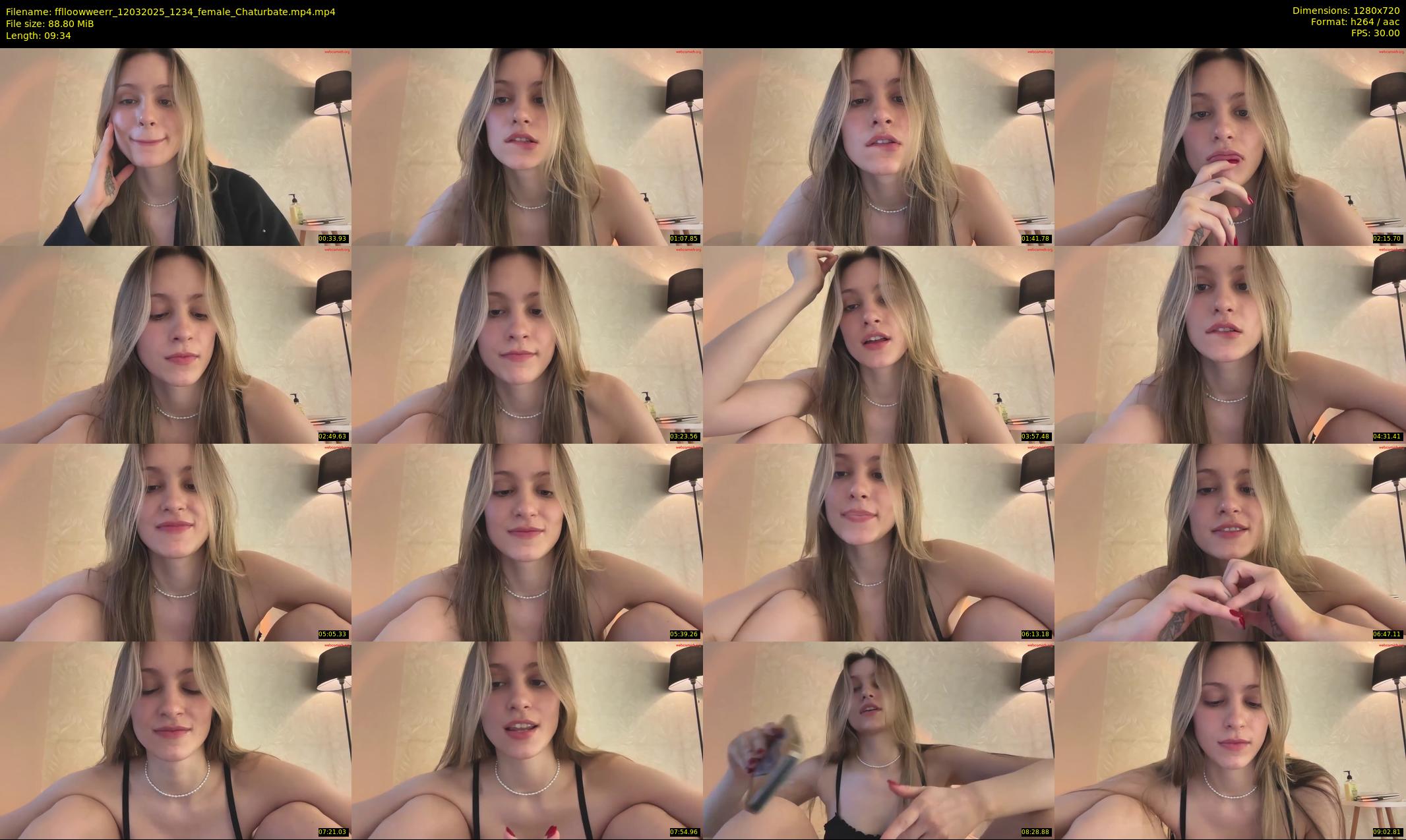 fflloowweerr — 10 minute Chaturbate couple cam show recording, 720p, Mar 12, 2025