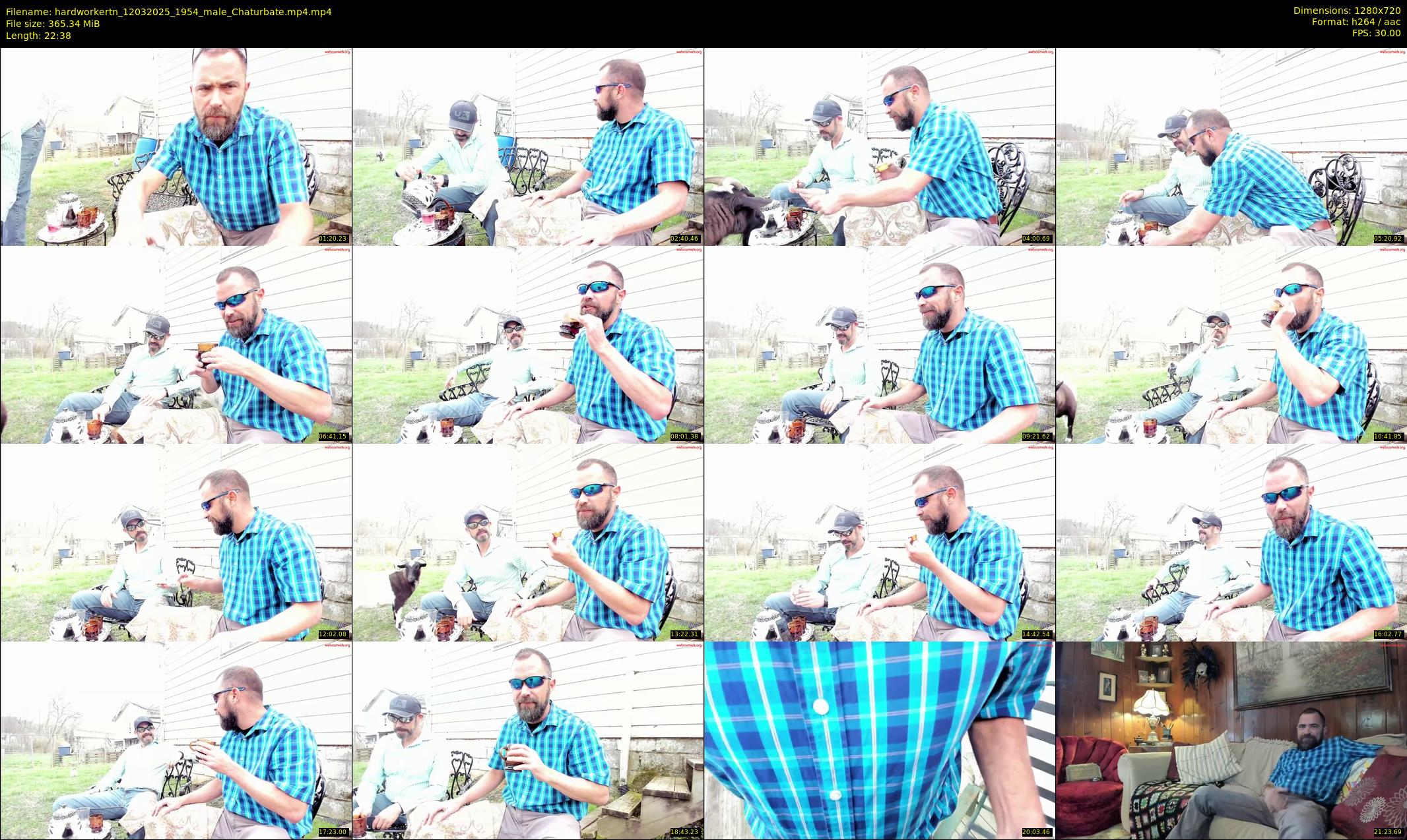 hardworkertn — 23 minute Chaturbate male cam show recording, 720p, Mar 12, 2025