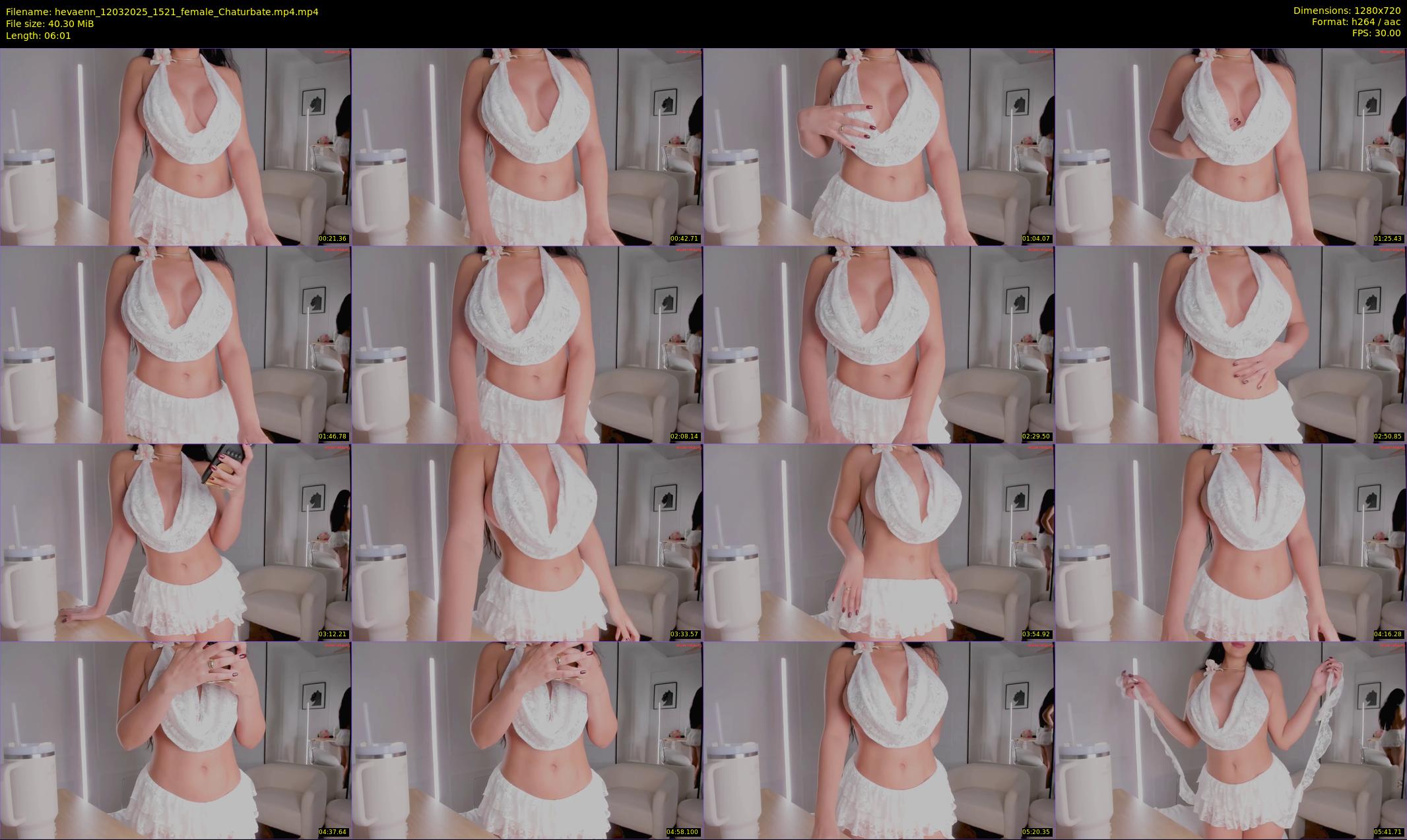 hevaenn — 7 minute Chaturbate female cam show recording, 720p, Mar 12, 2025