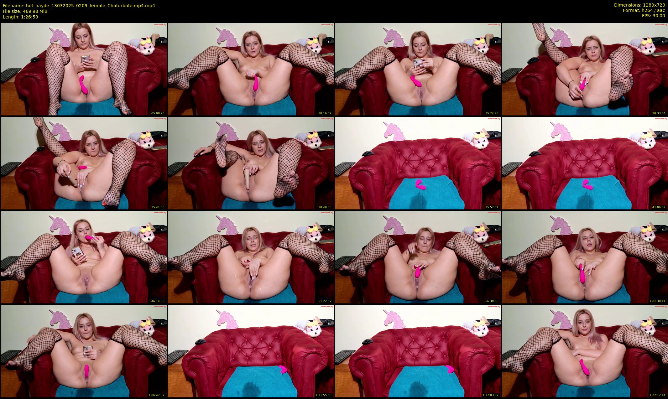 hot_hayde — 87 minute Chaturbate female cam show recording, 720p, Mar 13, 2025