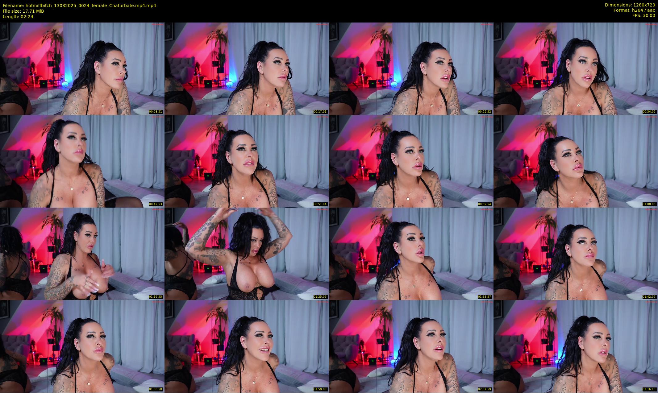 hotmilfbitch — 3 minute Chaturbate female cam show recording, 720p, Mar 13, 2025