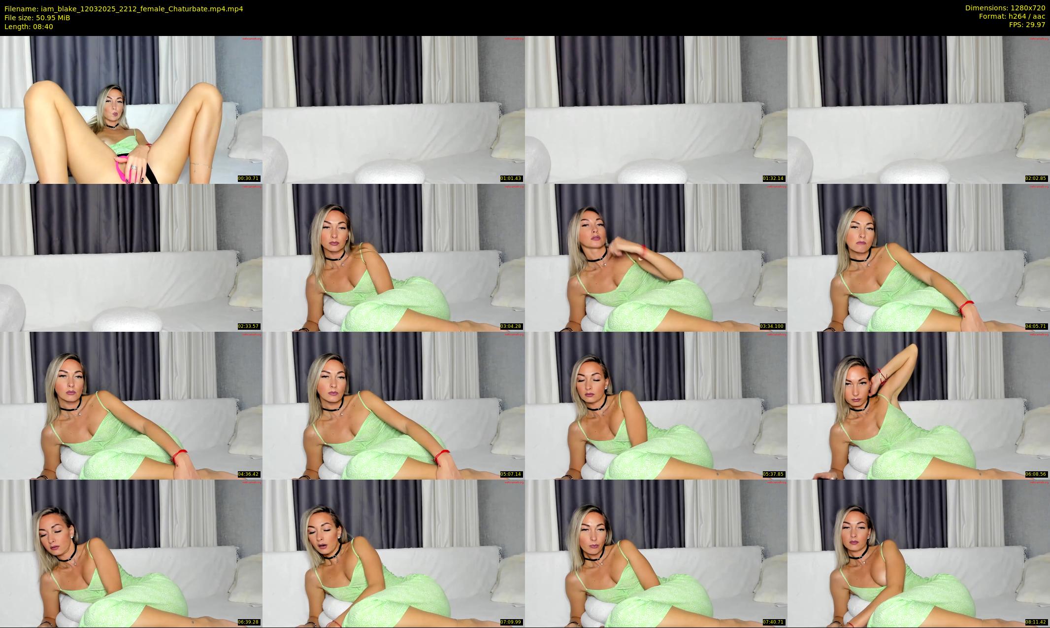 iam_blake — 9 minute Chaturbate female cam show recording, 720p, Mar 12, 2025