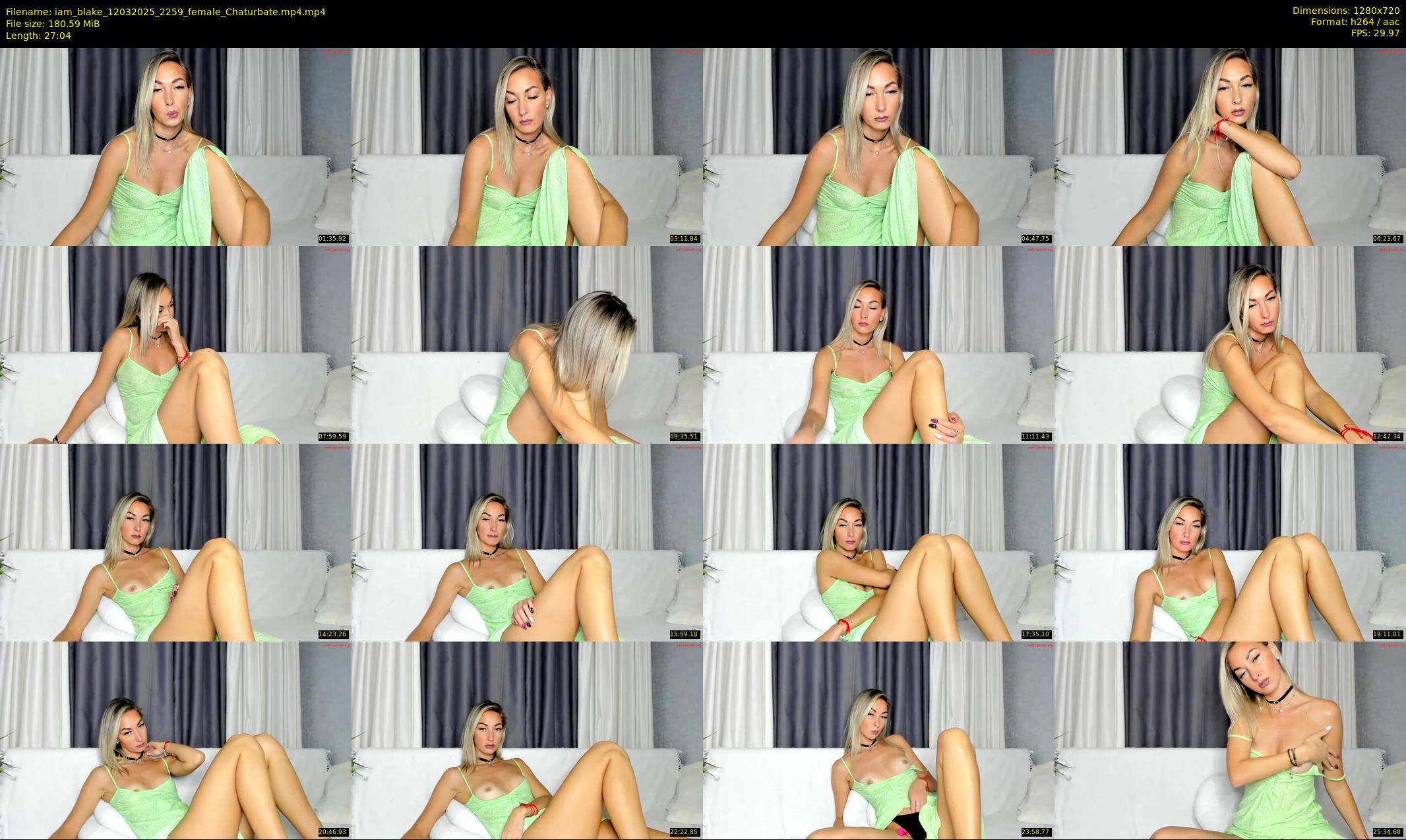 iam_blake — 28 minute Chaturbate female cam show recording, 720p, Mar 12, 2025