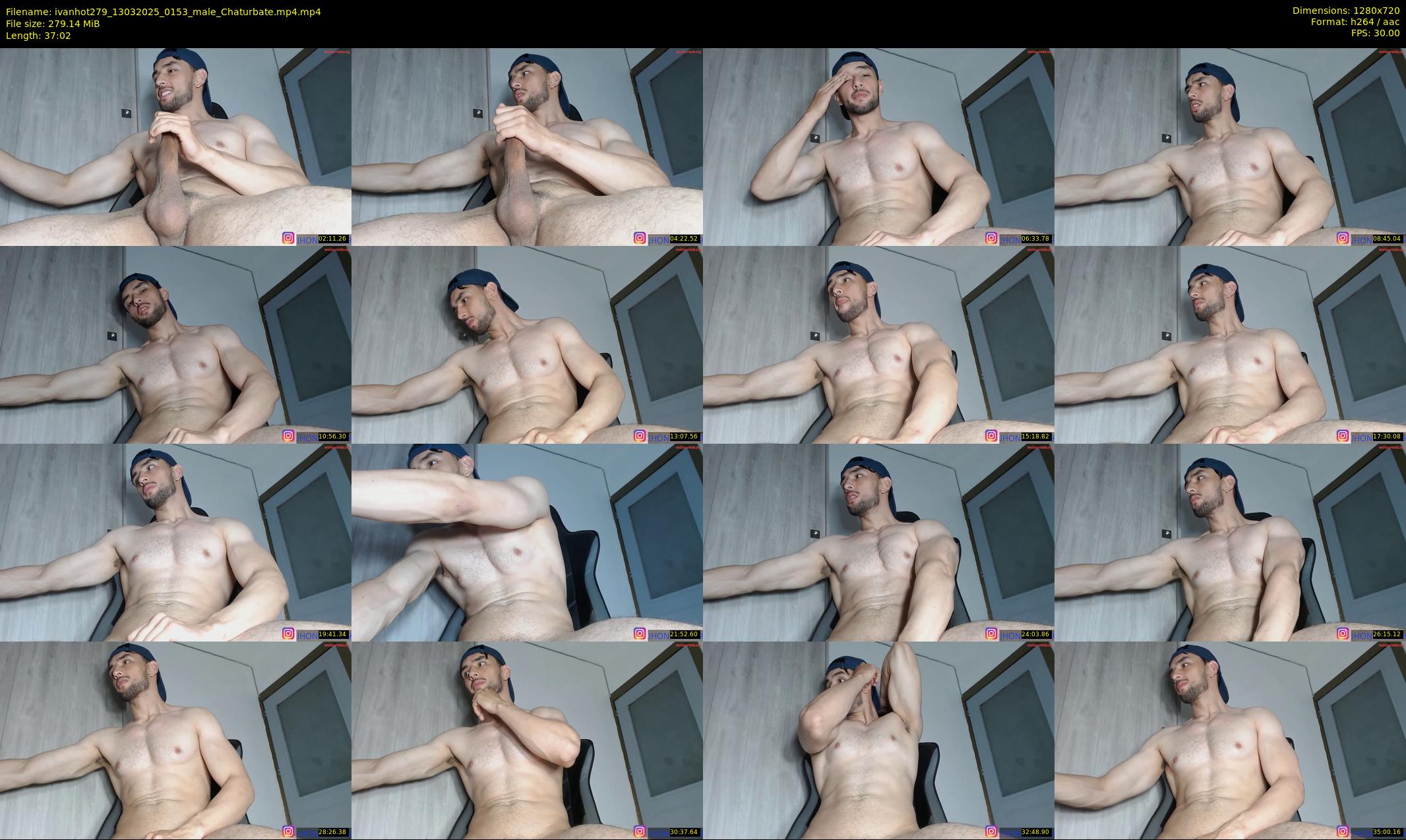 ivanhot279 — 38 minute Chaturbate male cam show recording, 720p, Mar 13, 2025