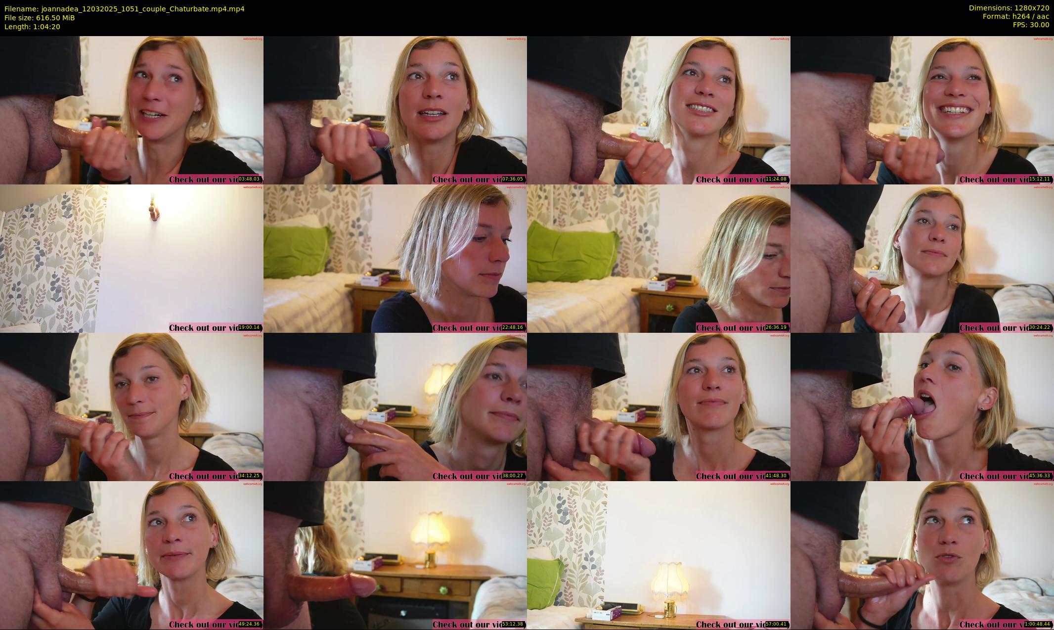 joannadea — 65 minute Chaturbate female cam show recording, 720p, Mar 12, 2025