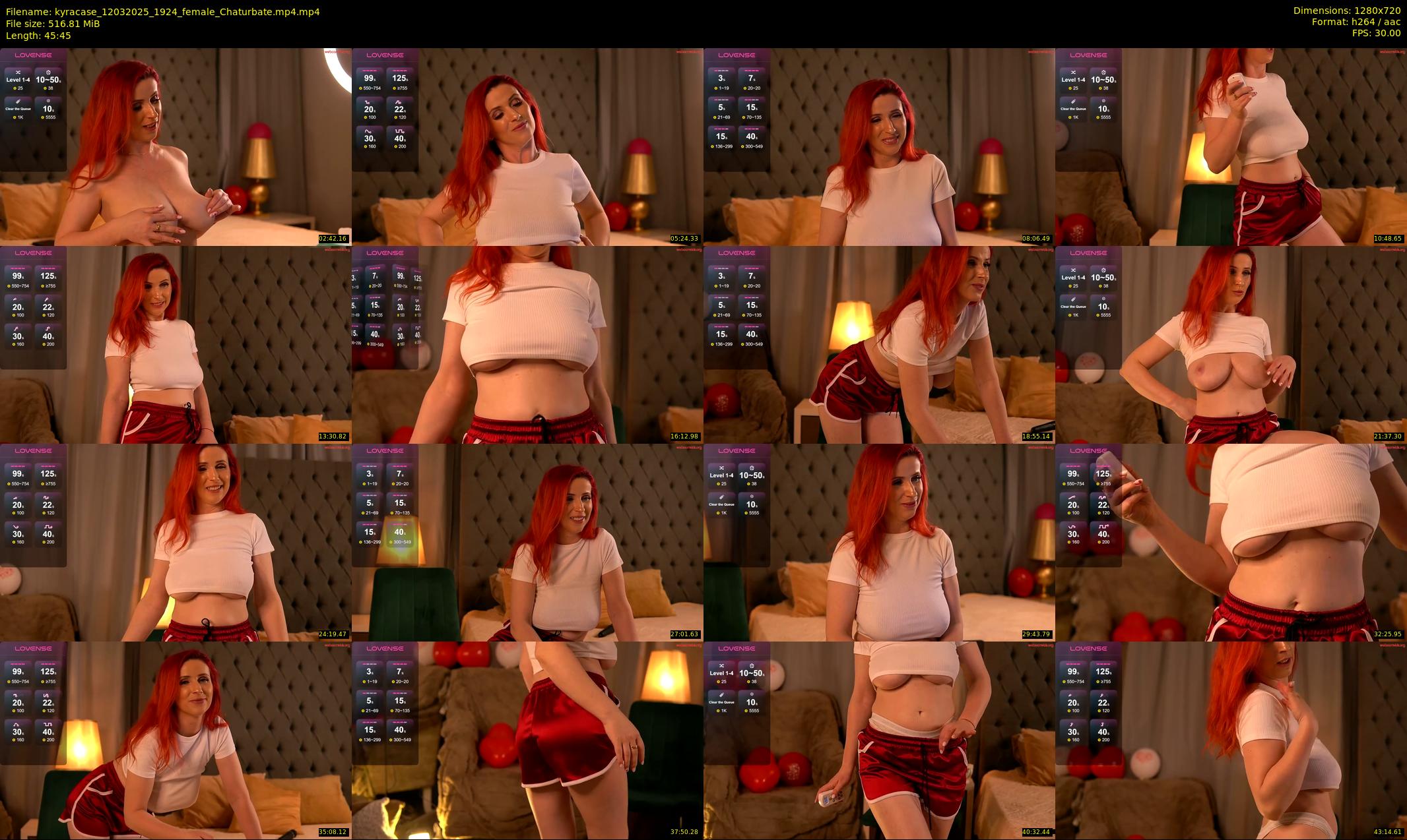 kyracase — 46 minute Chaturbate female cam show recording, 720p, Mar 12, 2025