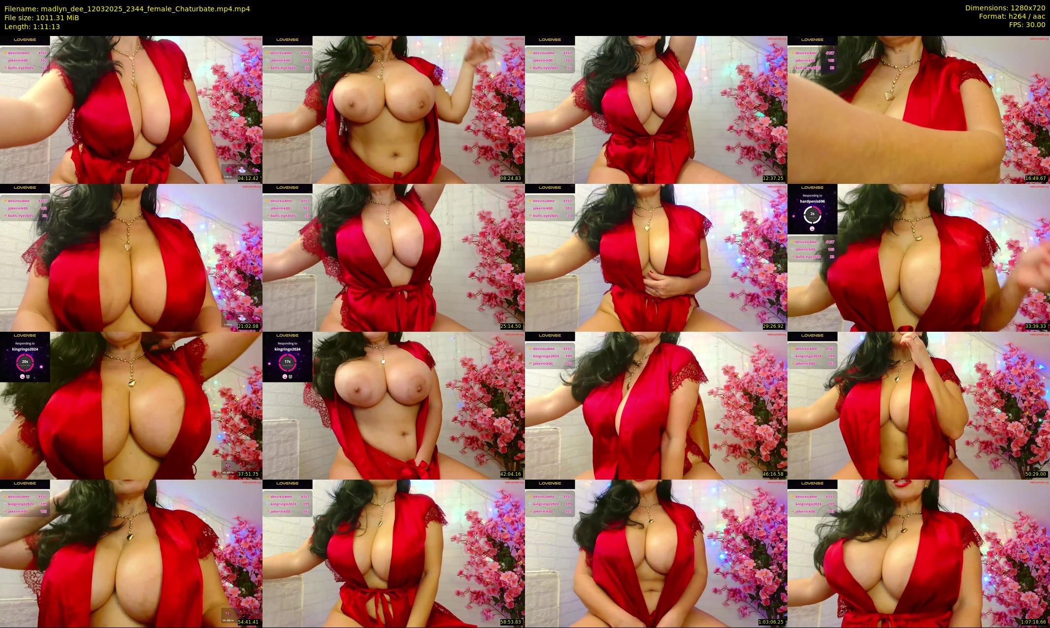 madlyn_dee — 72 minute Chaturbate female cam show recording, 720p, Mar 12, 2025