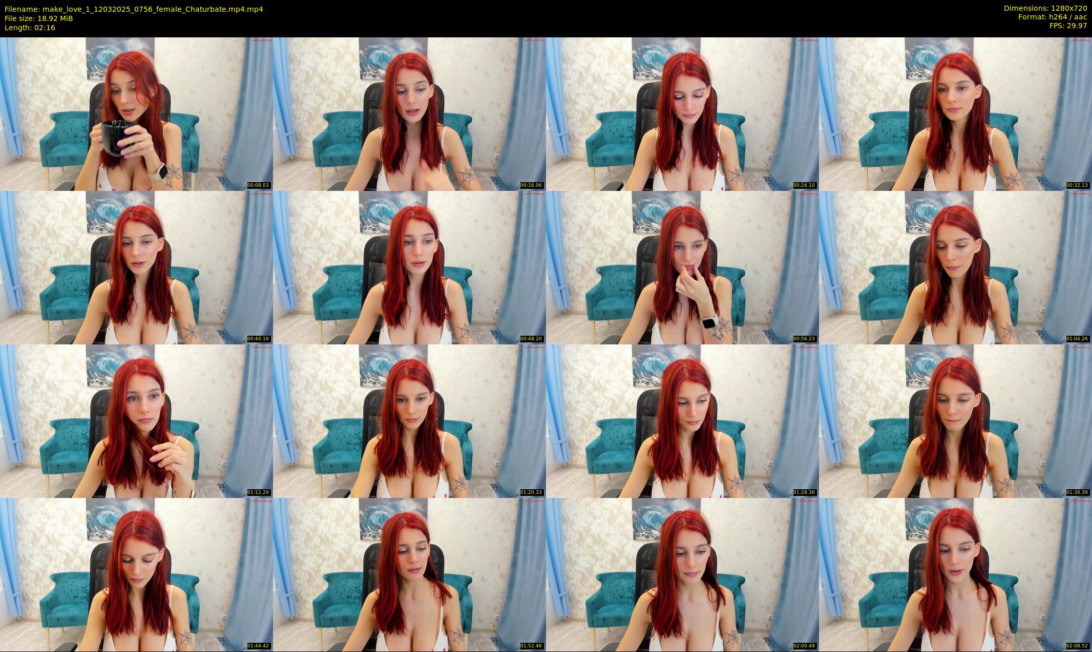 make_love_1 — 3 minute Chaturbate female cam show recording, 720p, Mar 12, 2025