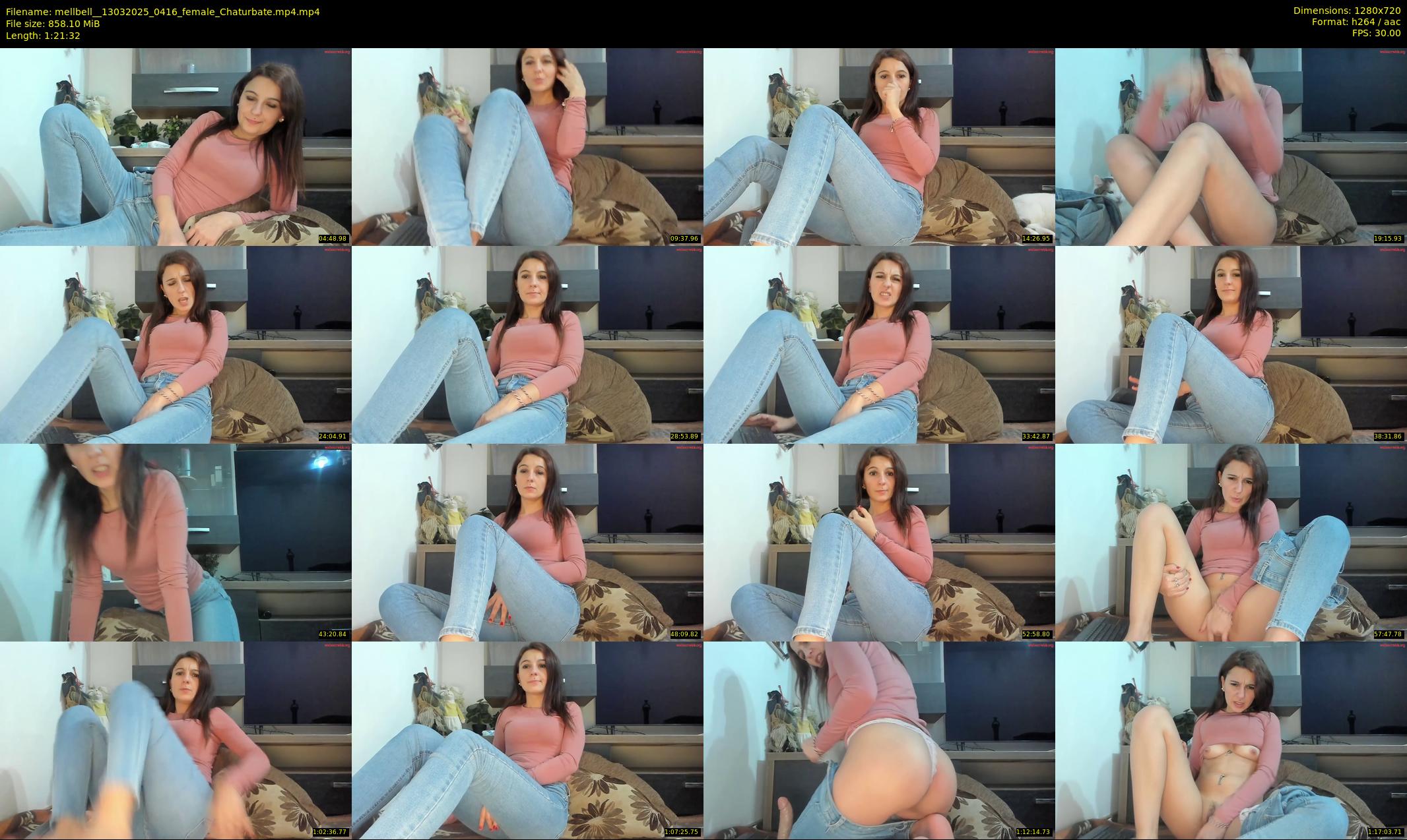 mellbell_ — 82 minute Chaturbate female cam show recording, 720p, Mar 13, 2025