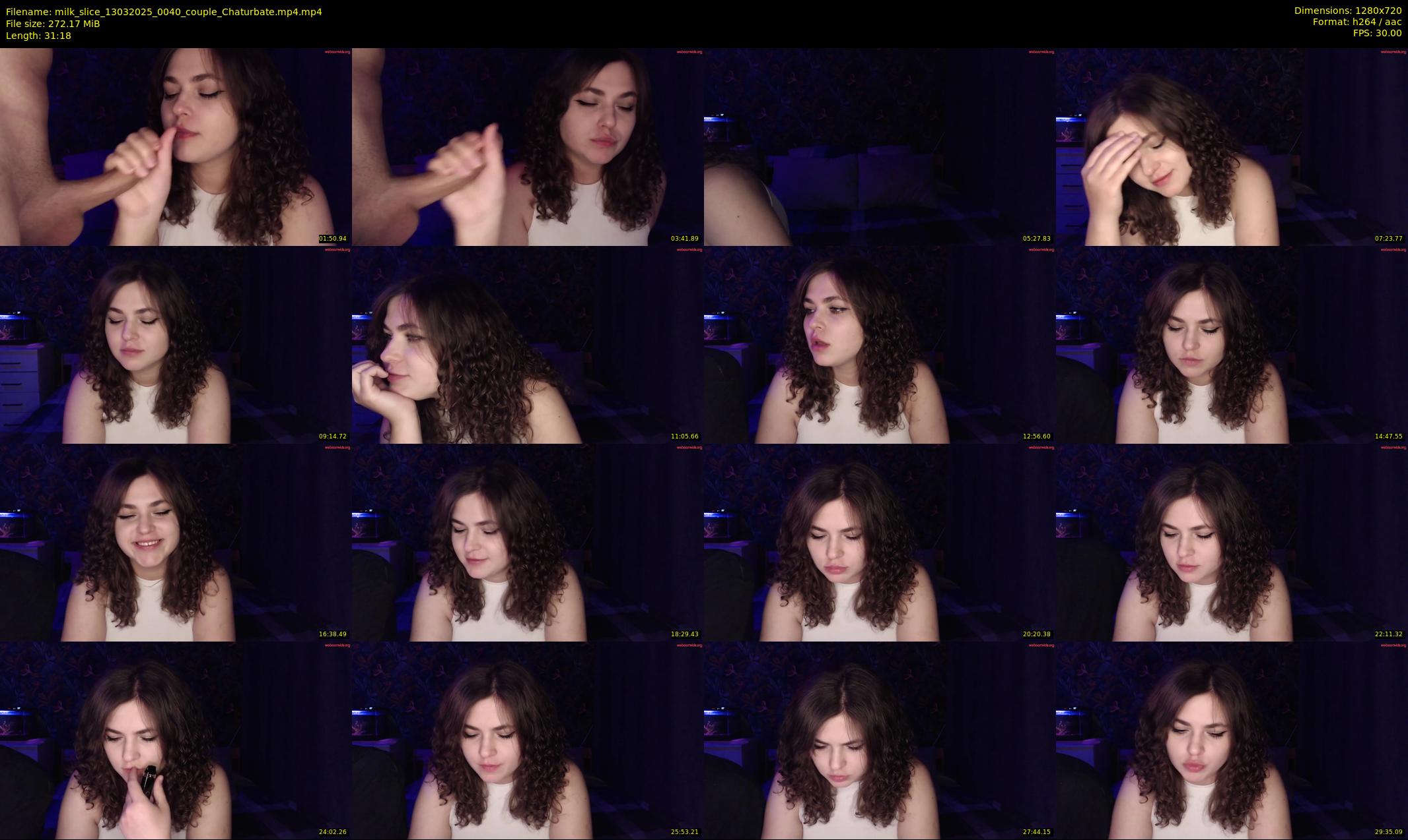 milk_slice — 32 minute Chaturbate couple cam show recording, 720p, Mar 13, 2025