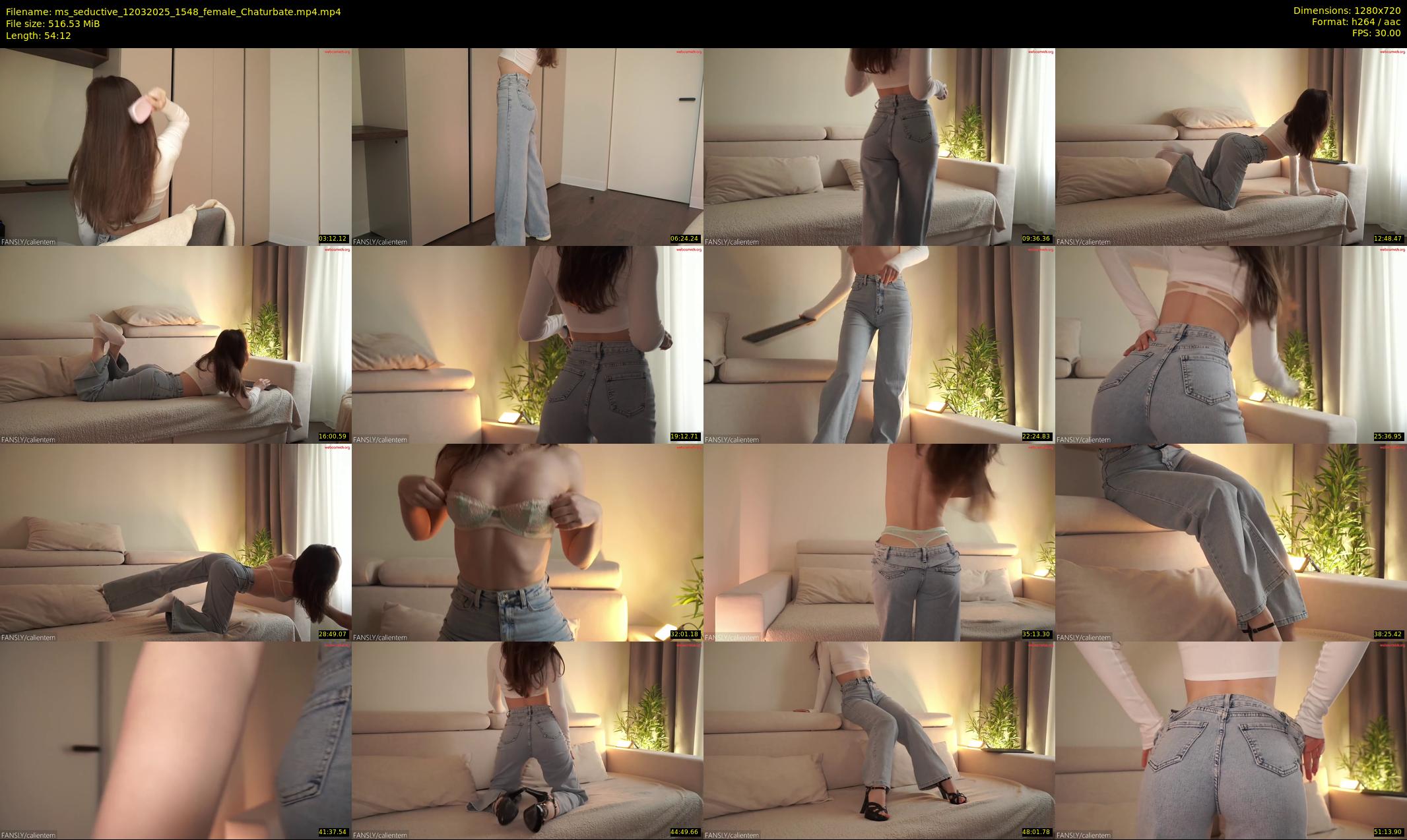 ms_seductive — 55 minute Chaturbate female cam show recording, 720p, Mar 12, 2025