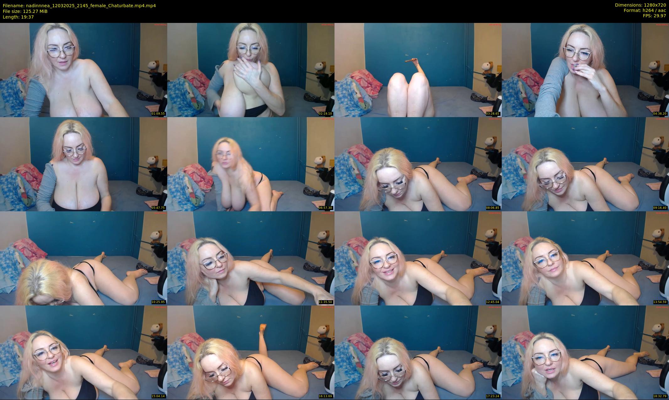 nadinnnea — 20 minute Chaturbate female cam show recording, 720p, Mar 12, 2025