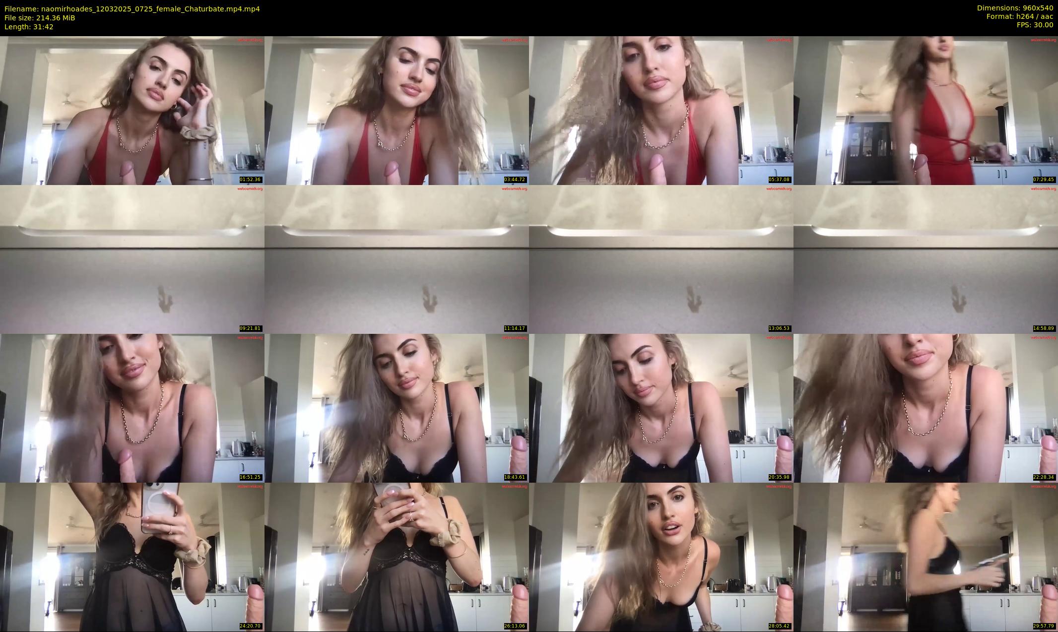 naomirhoades — 32 minute Chaturbate female cam show recording, 480p, Mar 12, 2025