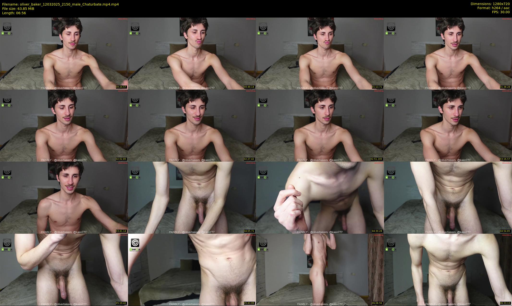 oliver_baker — 7 minute Chaturbate male cam show recording, 720p, Mar 12, 2025