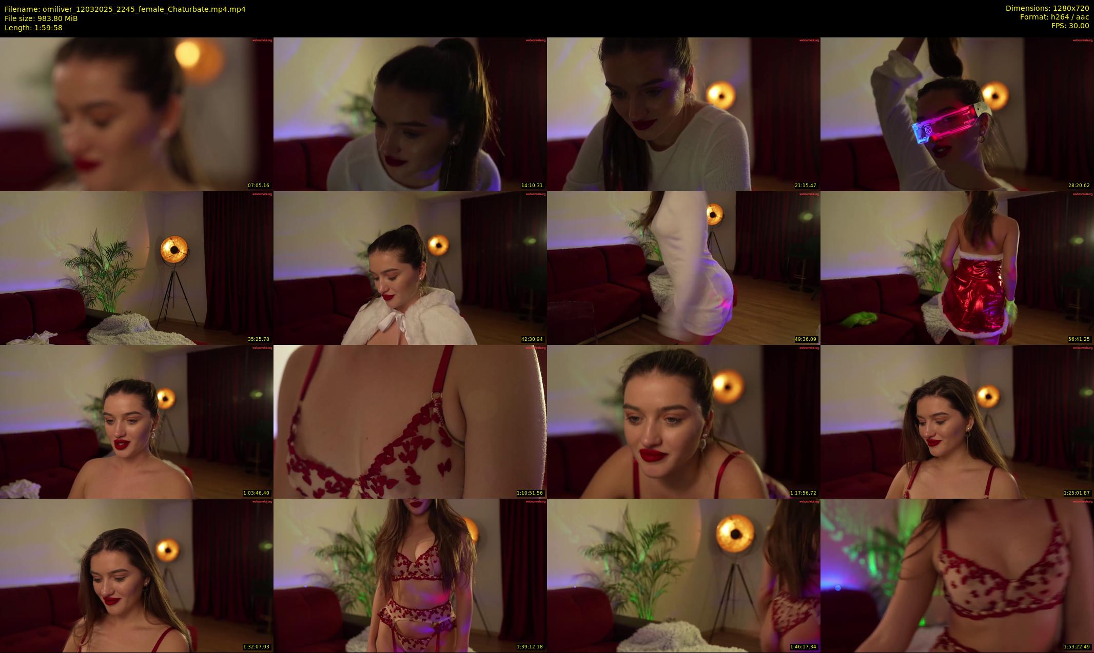omiliver — 120 minute Chaturbate female cam show recording, 720p, Mar 12, 2025