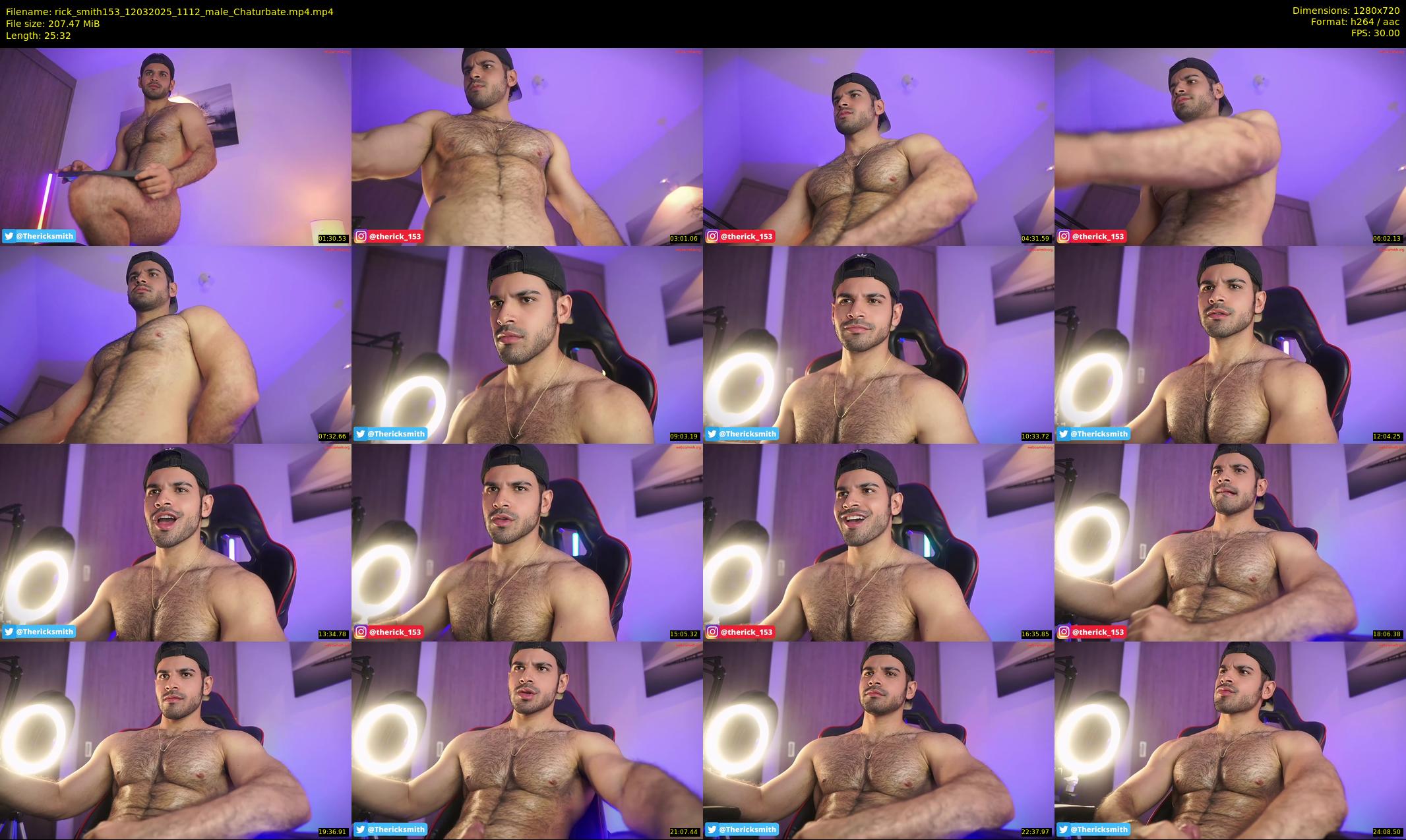 rick_smith153 — 26 minute Chaturbate male cam show recording, 720p, Mar 12, 2025