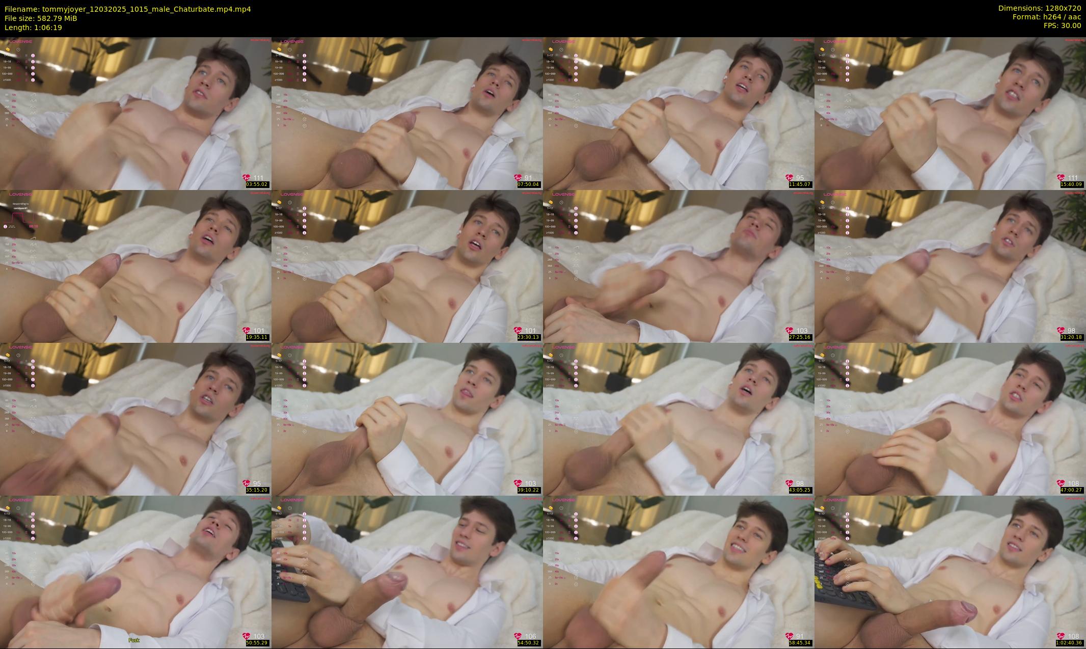 tommyjoyer — 67 minute Chaturbate male cam show recording, 720p, Mar 12, 2025