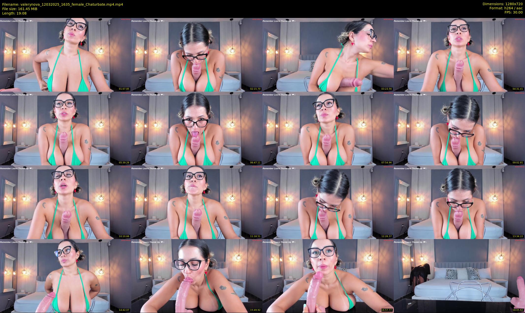 valerynova — 20 minute Chaturbate female cam show recording, 720p, Mar 12, 2025