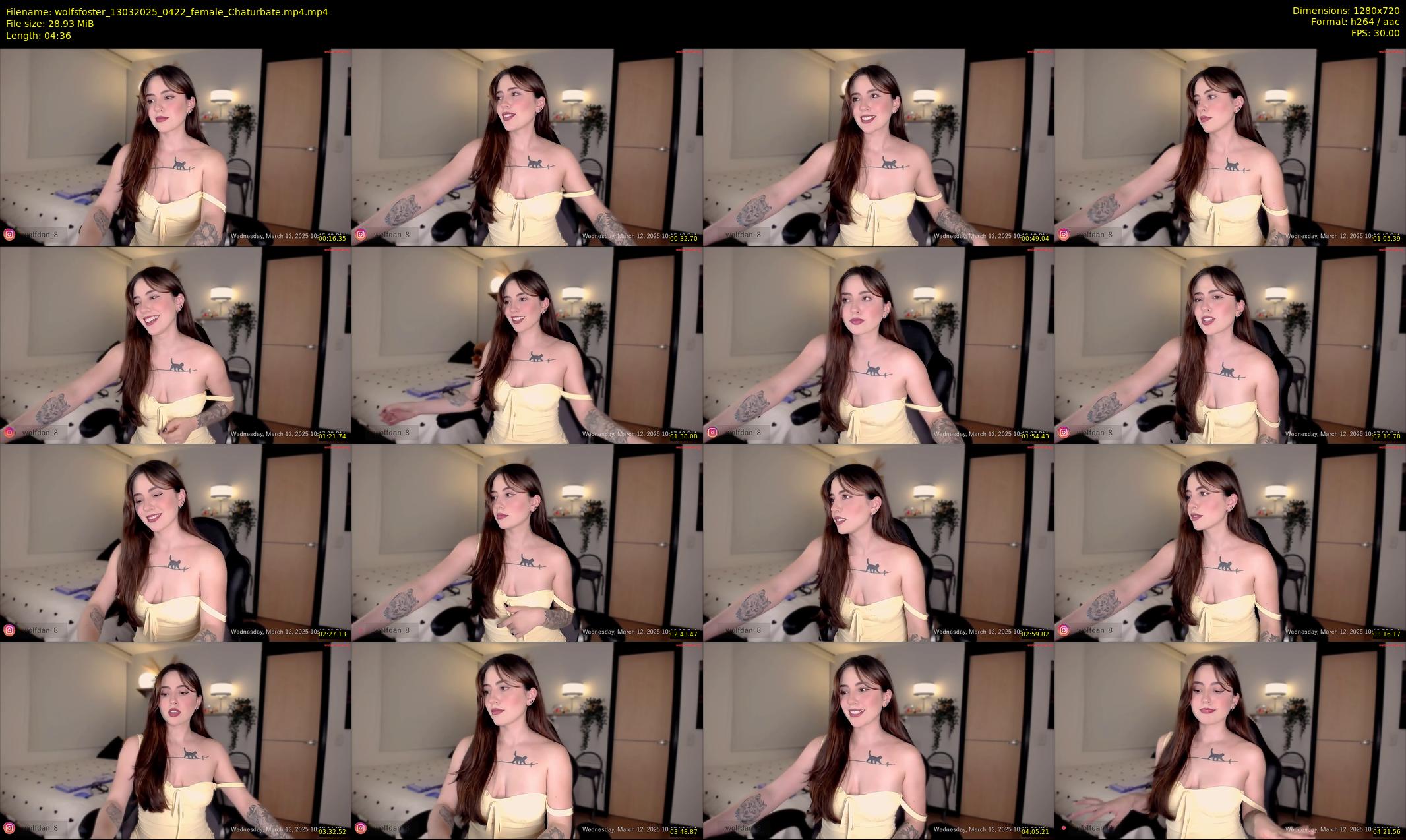 wolfsfoster — 5 minute Chaturbate couple cam show recording, 720p, Mar 13, 2025