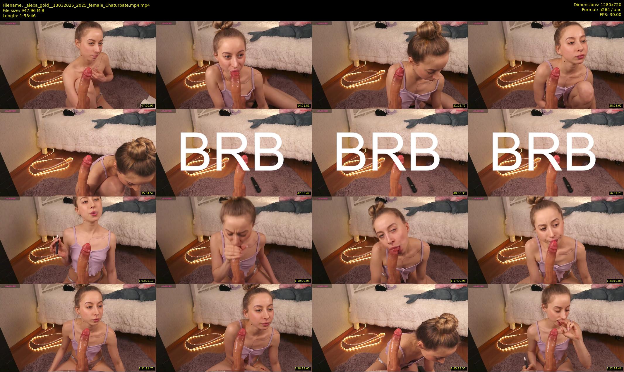 _alexa_gold_ — 119 minute Chaturbate female cam show recording, 720p, Mar 13, 2025