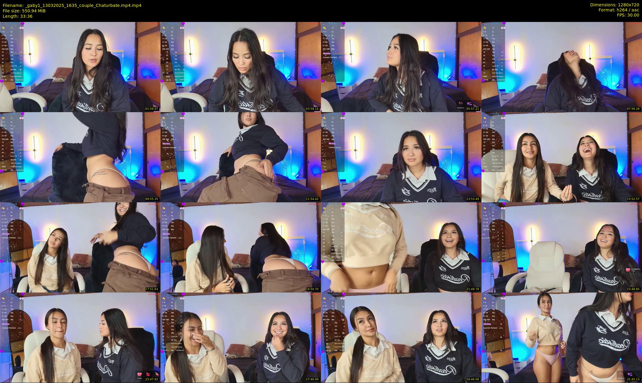 _gaby1 — 34 minute Chaturbate female cam show recording, 720p, Mar 13, 2025