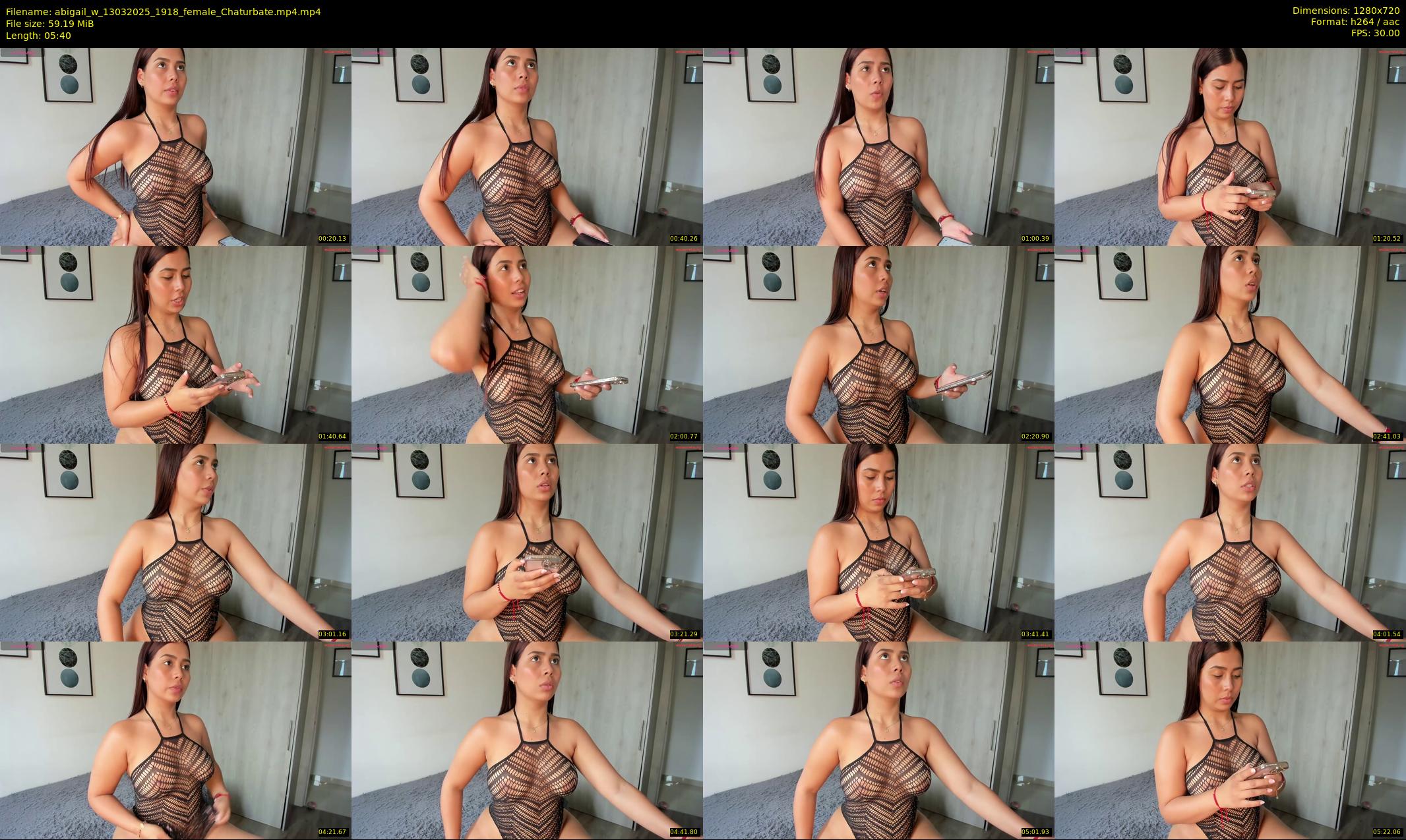 abigail_w — 6 minute Chaturbate female cam show recording, 720p, Mar 13, 2025