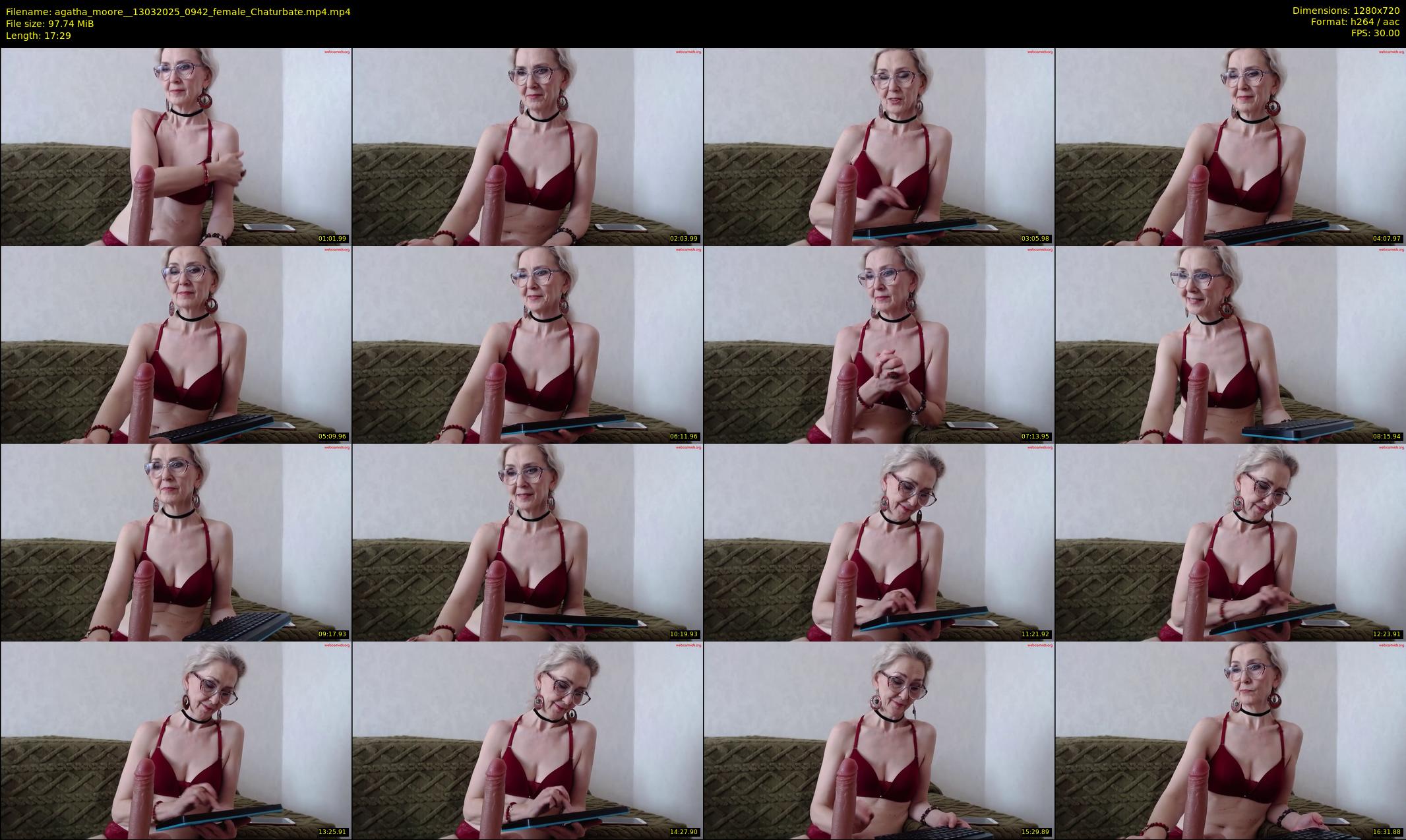 agatha_moore_ — 18 minute Chaturbate female cam show recording, 720p, Mar 13, 2025