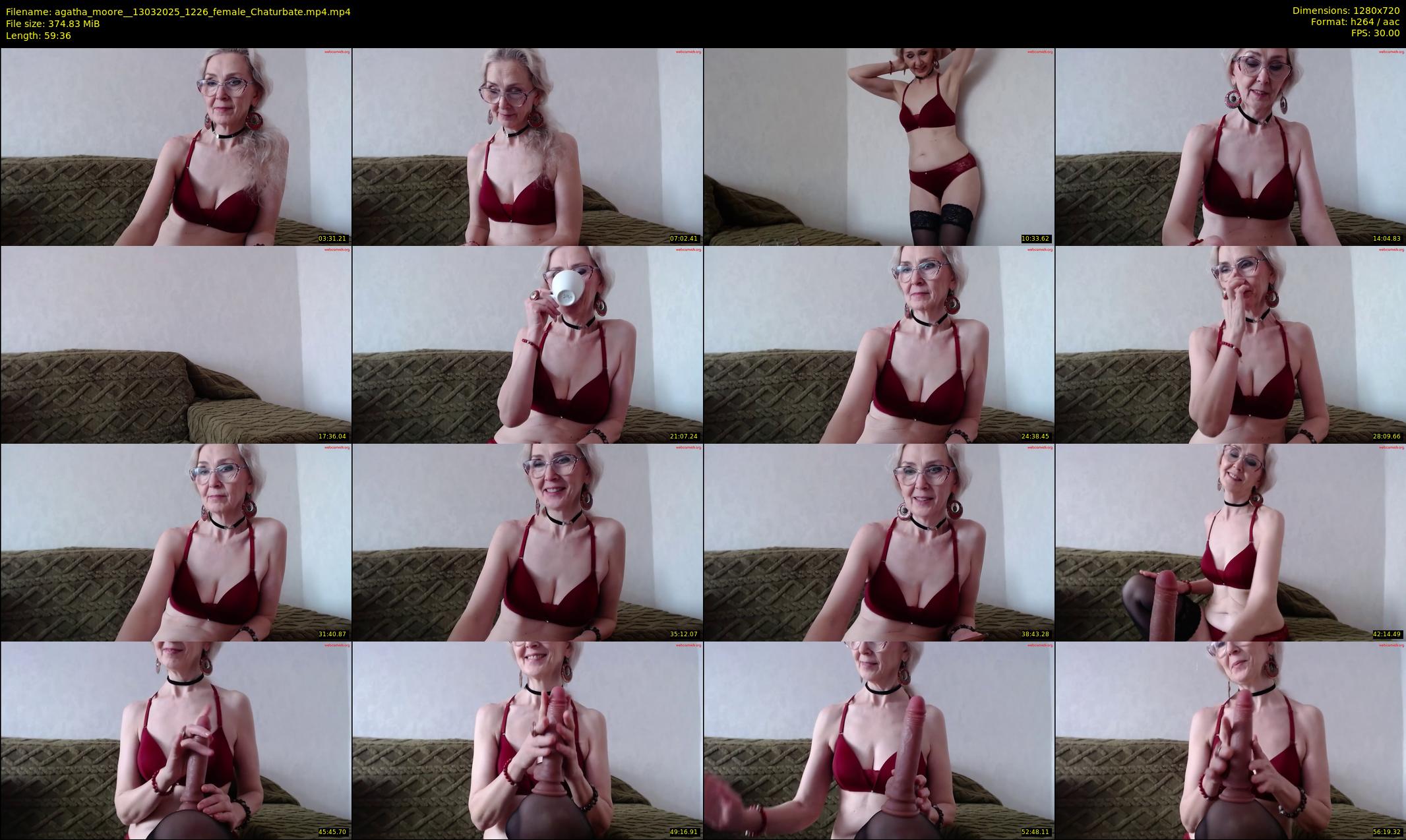 agatha_moore_ — 60 minute Chaturbate female cam show recording, 720p, Mar 13, 2025