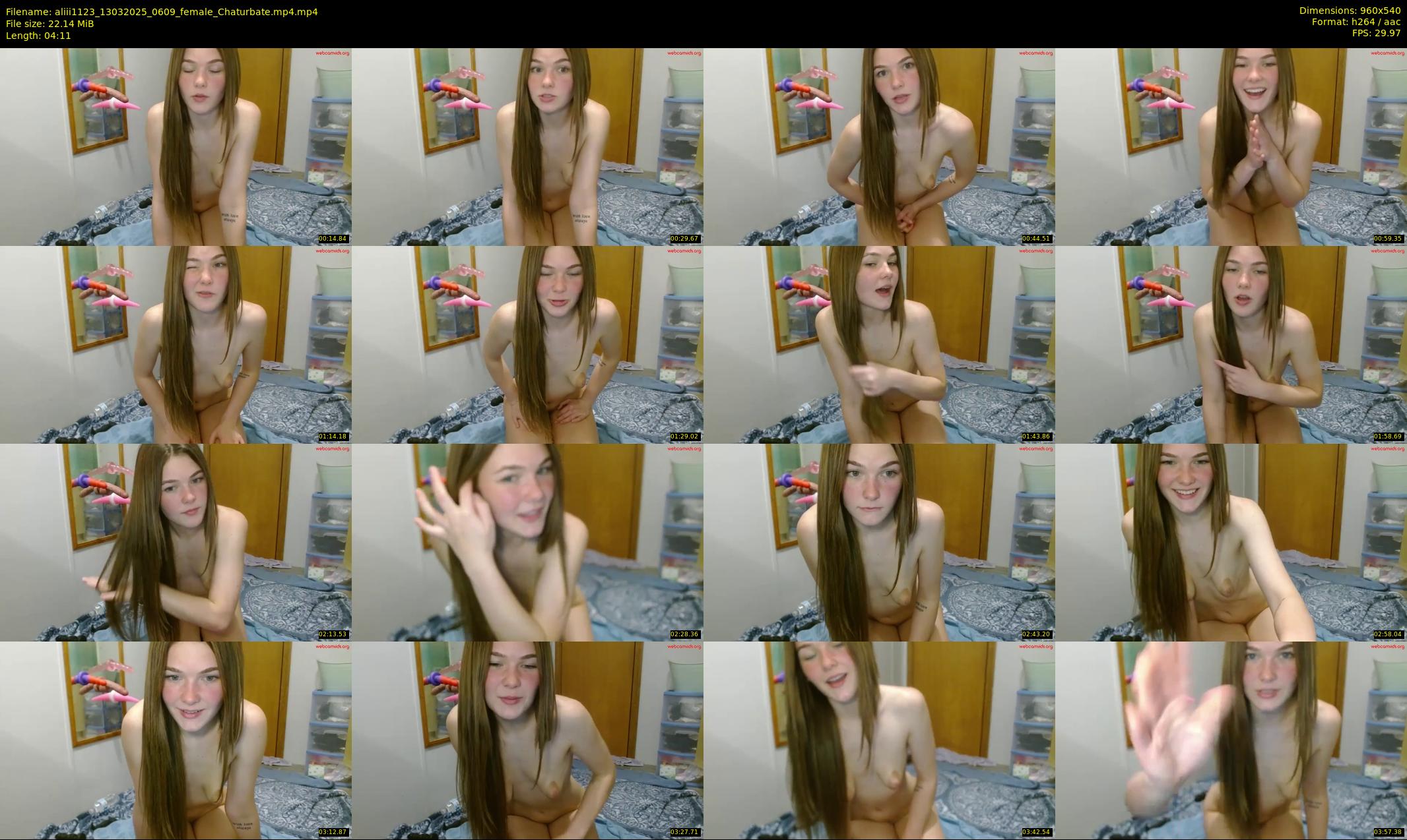 aliii1123 — 5 minute Chaturbate female cam show recording, 480p, Mar 13, 2025