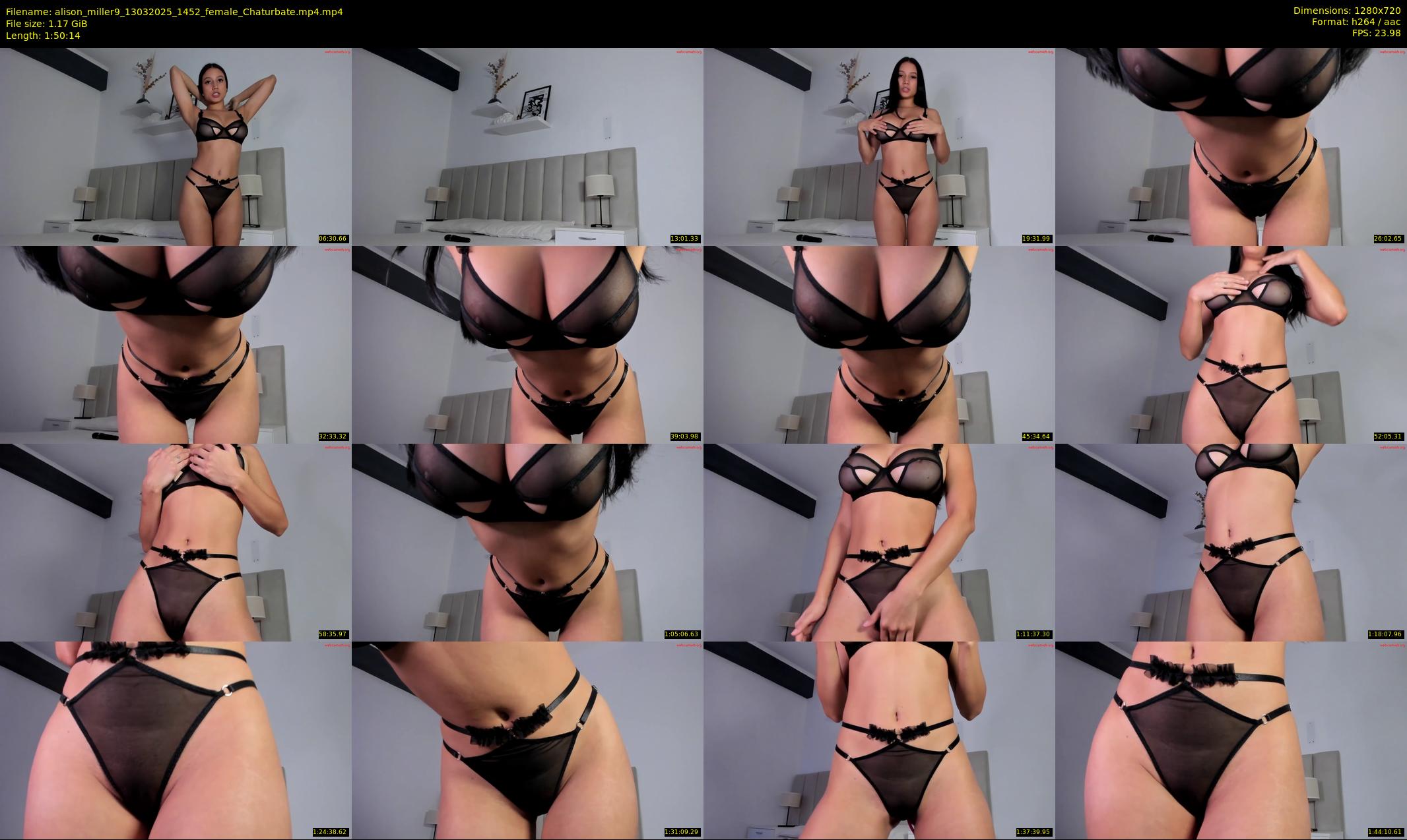 alison_miller9 — 111 minute Chaturbate female cam show recording, 720p, Mar 13, 2025