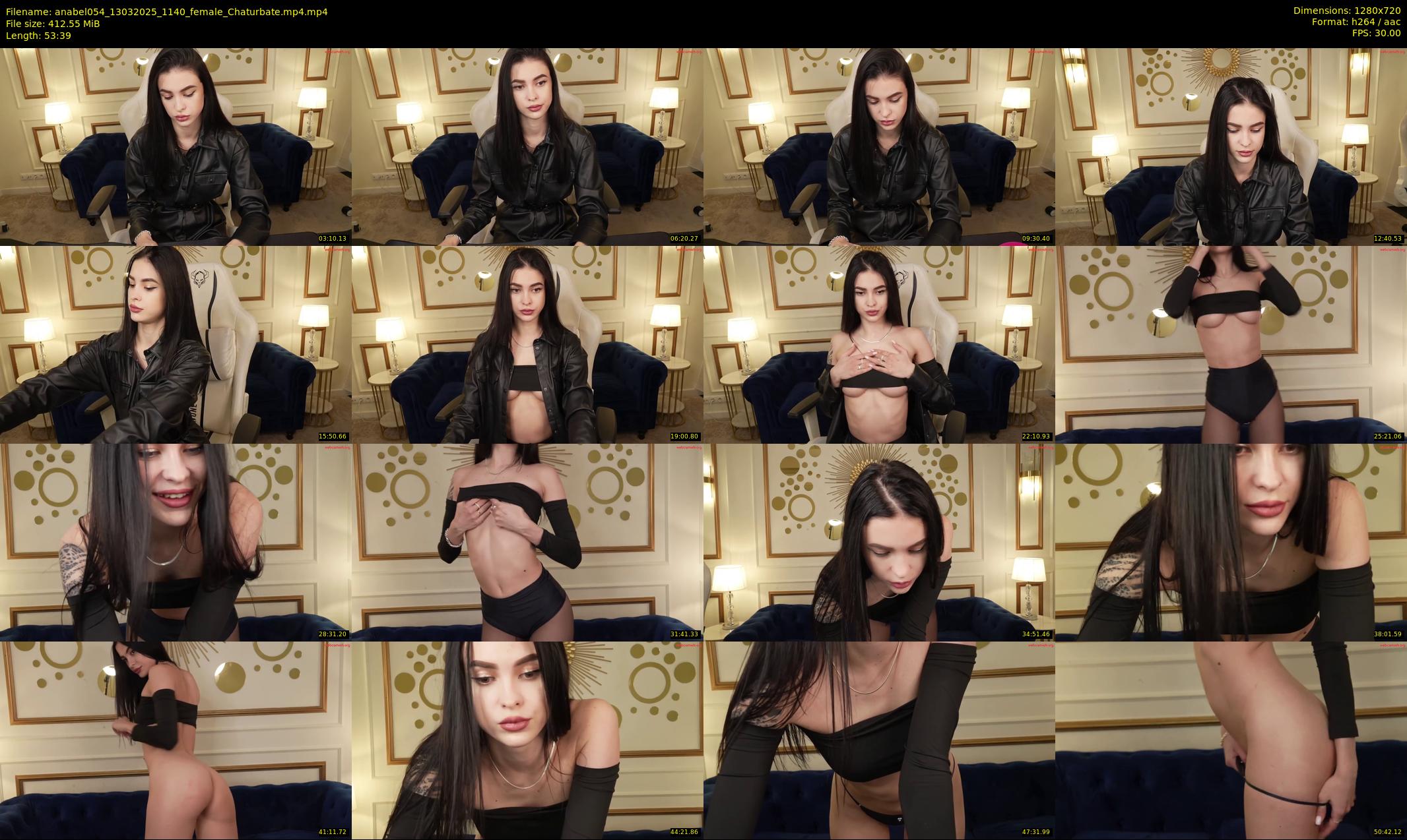 anabel054 — 54 minute Chaturbate female cam show recording, 720p, Mar 13, 2025