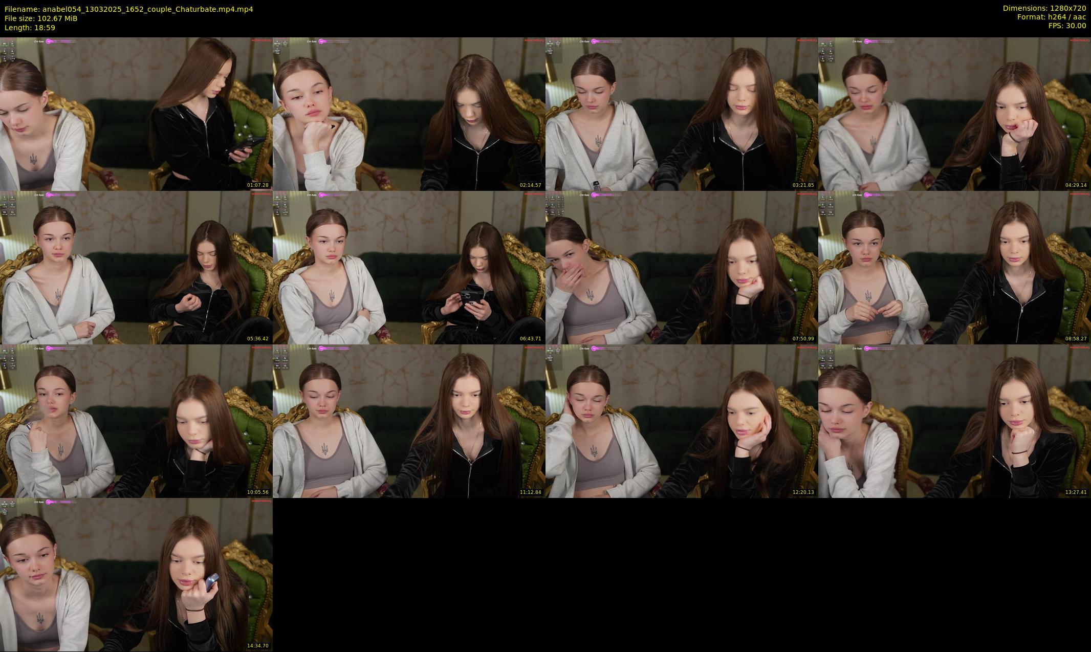 anabel054 — 19 minute Chaturbate female cam show recording, 720p, Mar 13, 2025