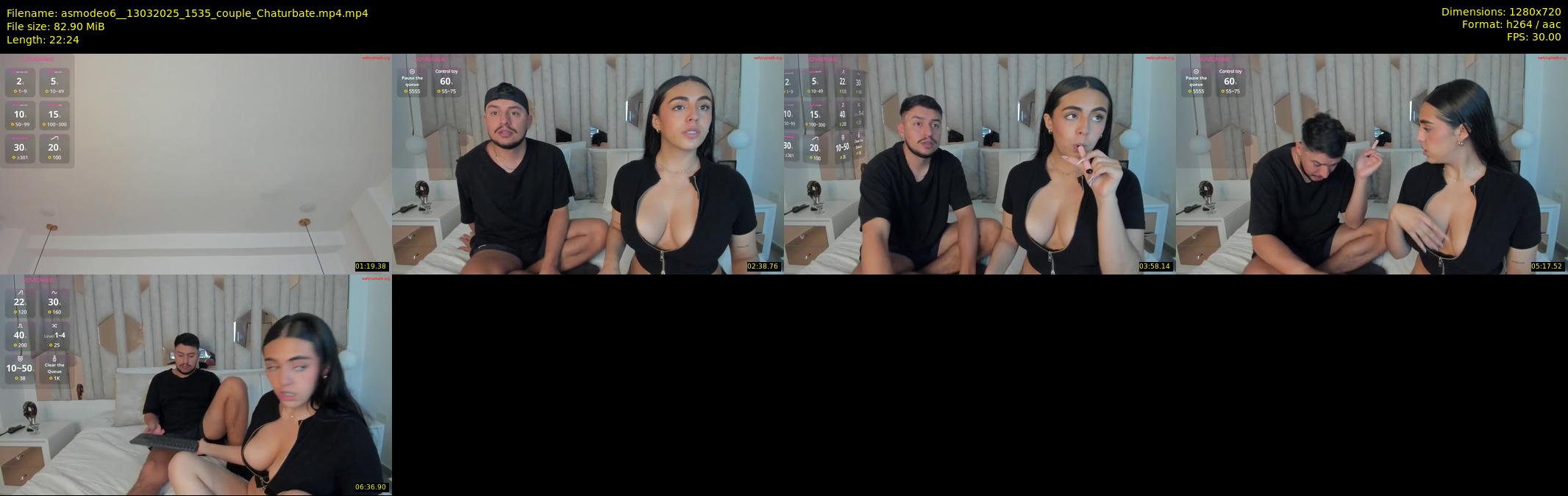 asmodeo6_ — 23 minute Chaturbate couple cam show recording, 720p, Mar 13, 2025