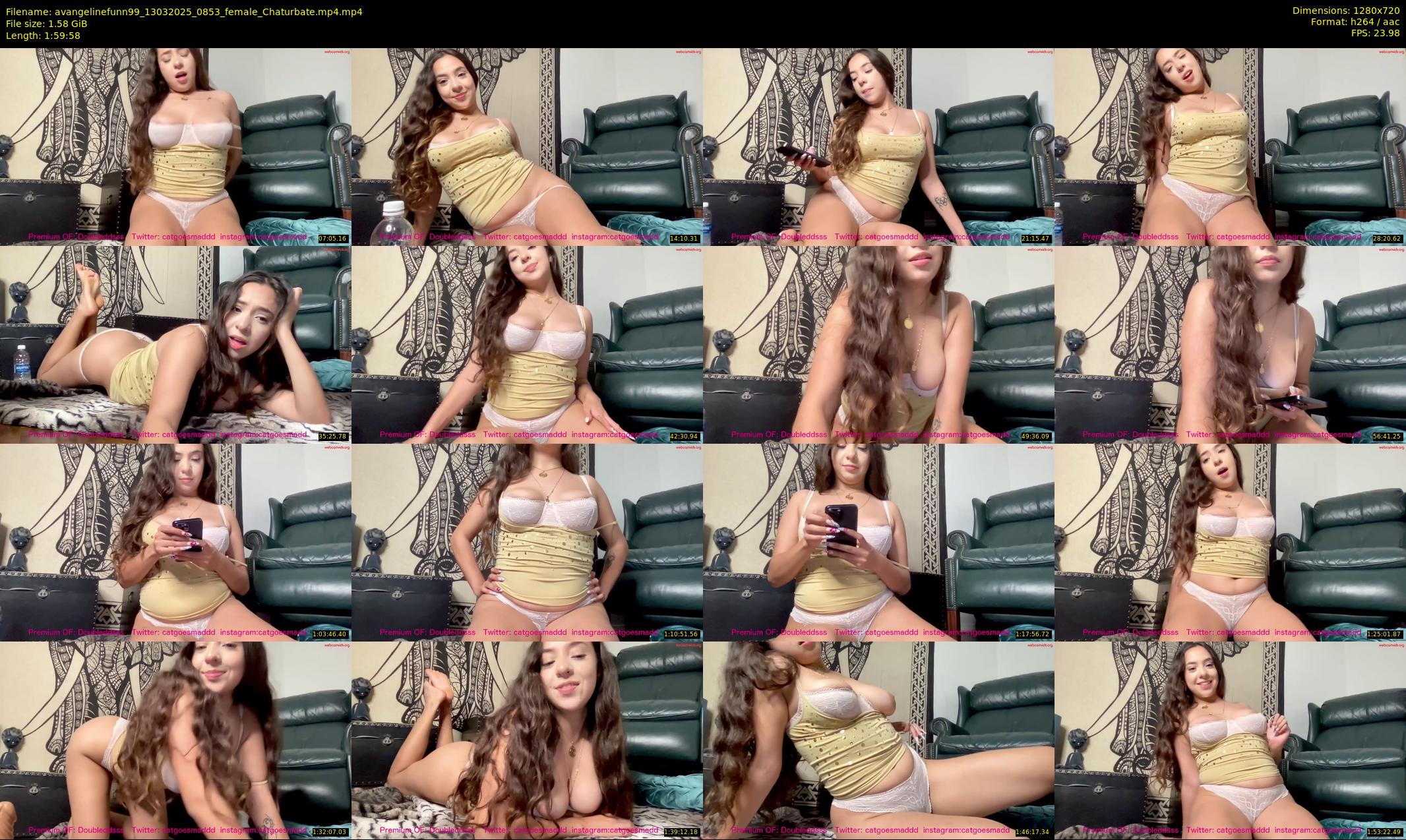avangelinefunn99 — 120 minute Chaturbate female cam show recording, 720p, Mar 13, 2025