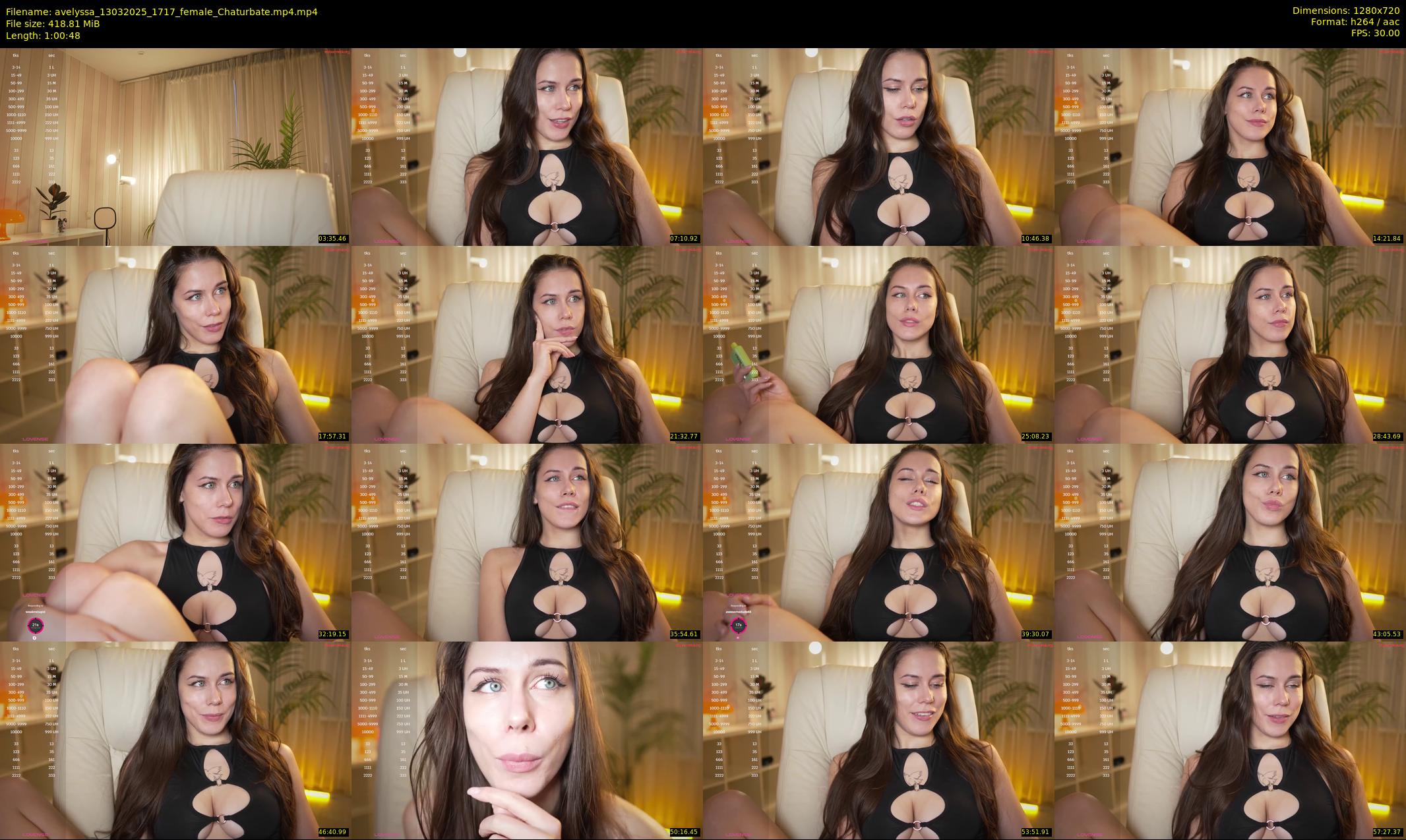 avelyssa — 61 minute Chaturbate female cam show recording, 720p, Mar 13, 2025