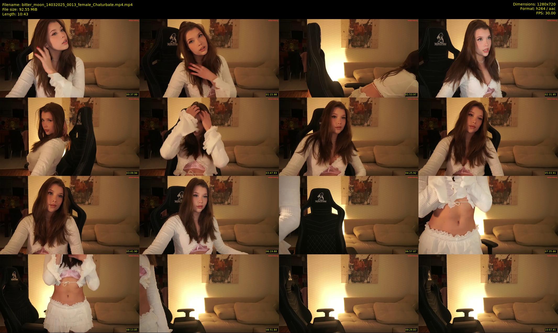 bitter_moon — 11 minute Chaturbate female cam show recording, 720p, Mar 14, 2025