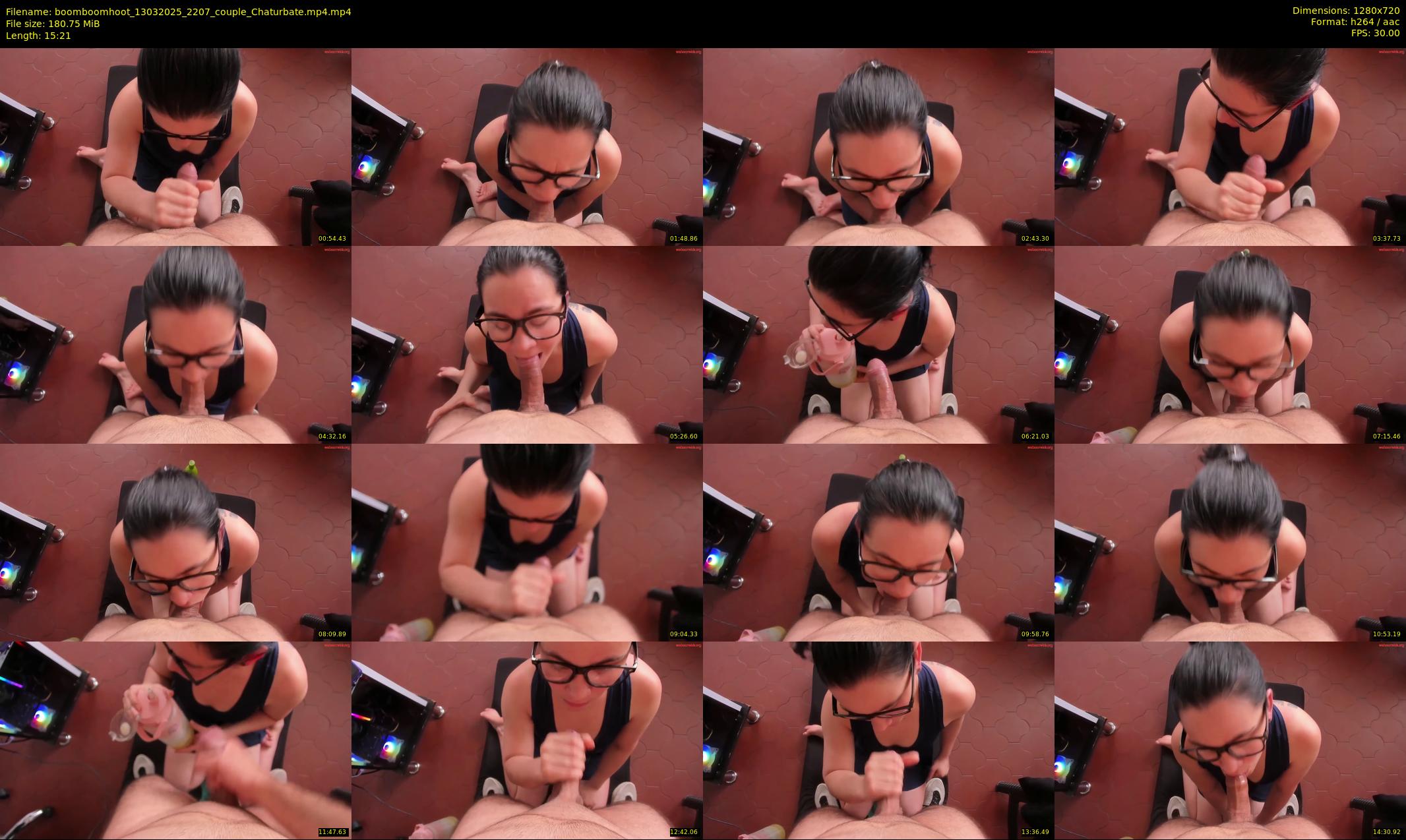boomboomhoot — 16 minute Chaturbate couple cam show recording, 720p, Mar 13, 2025