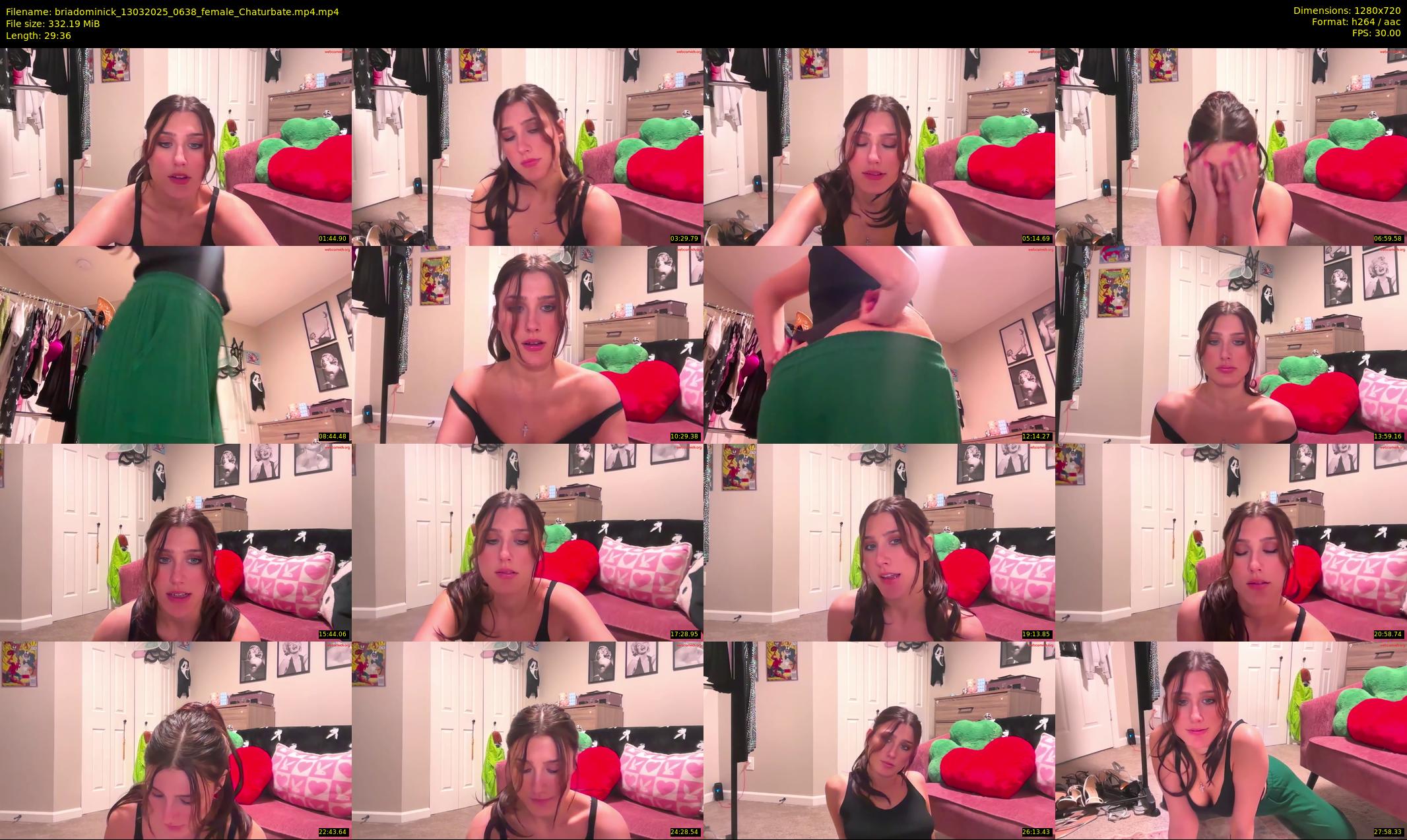 briadominick — 30 minute Chaturbate couple cam show recording, 720p, Mar 13, 2025