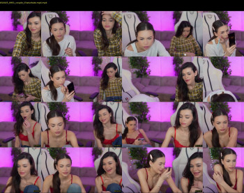 bright_diamonds_054 — 57 minute Chaturbate couple cam show recording, 720p, Mar 13, 2025