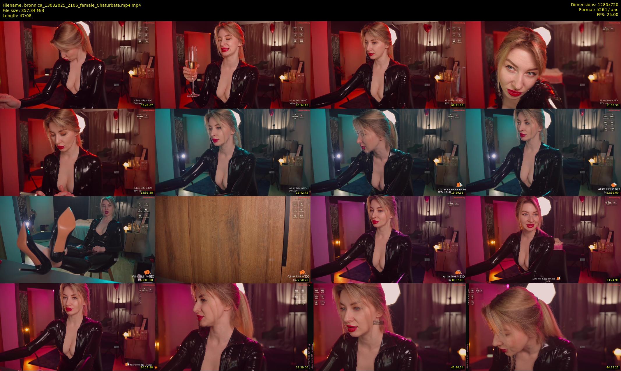 bronnica — 48 minute Chaturbate female cam show recording, 720p, Mar 13, 2025