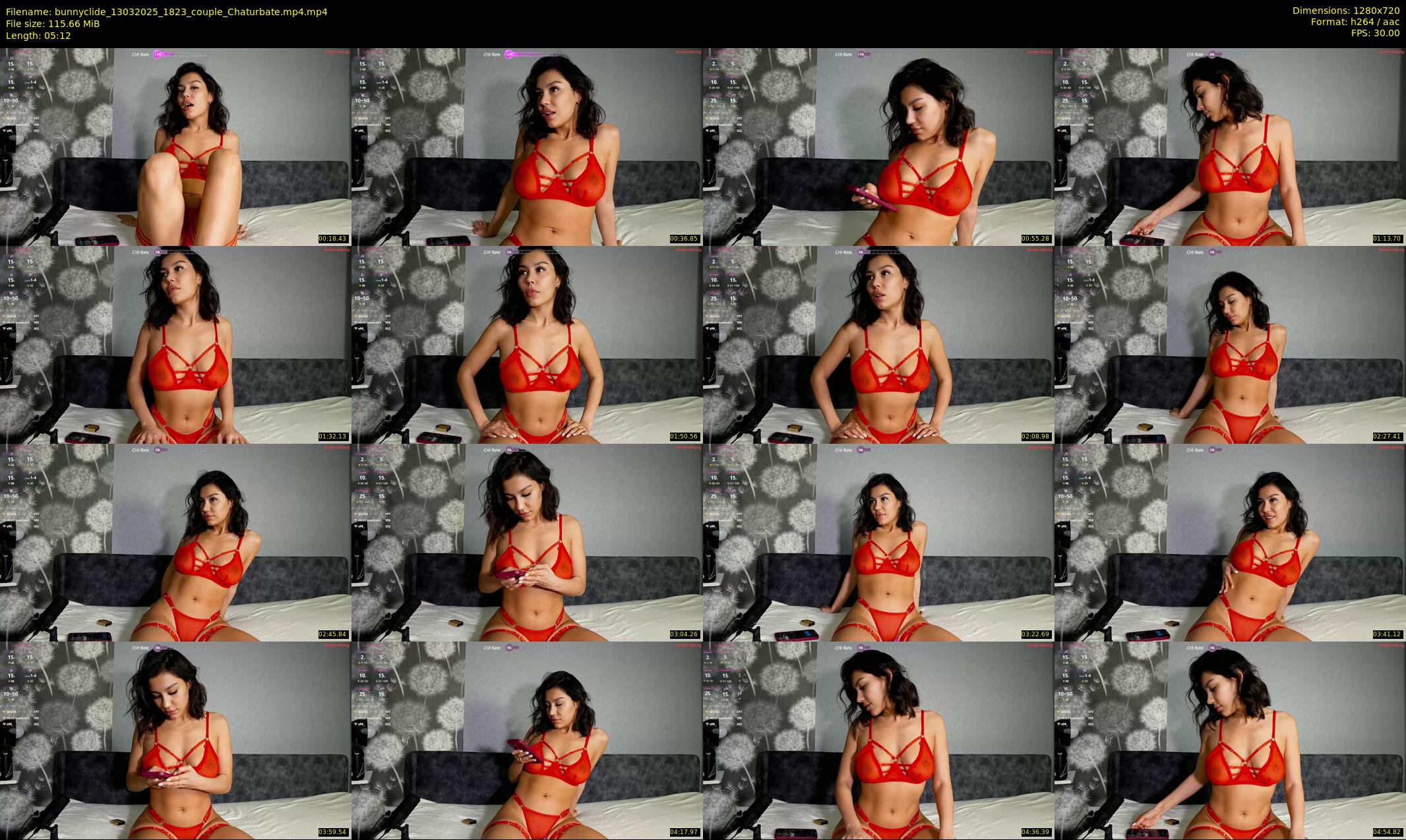 bunnyclide — 6 minute Chaturbate couple cam show recording, 720p, Mar 13, 2025