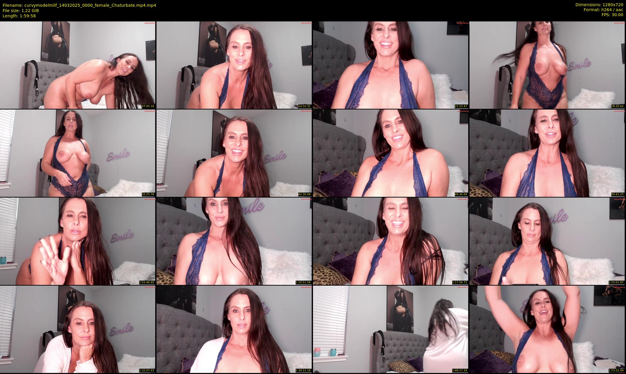 curvymodelmilf — 120 minute Chaturbate female cam show recording, 720p, Mar 14, 2025