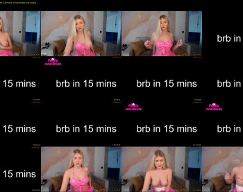 cute18cute — 111 minute Chaturbate female cam show recording, 720p, Mar 13, 2025